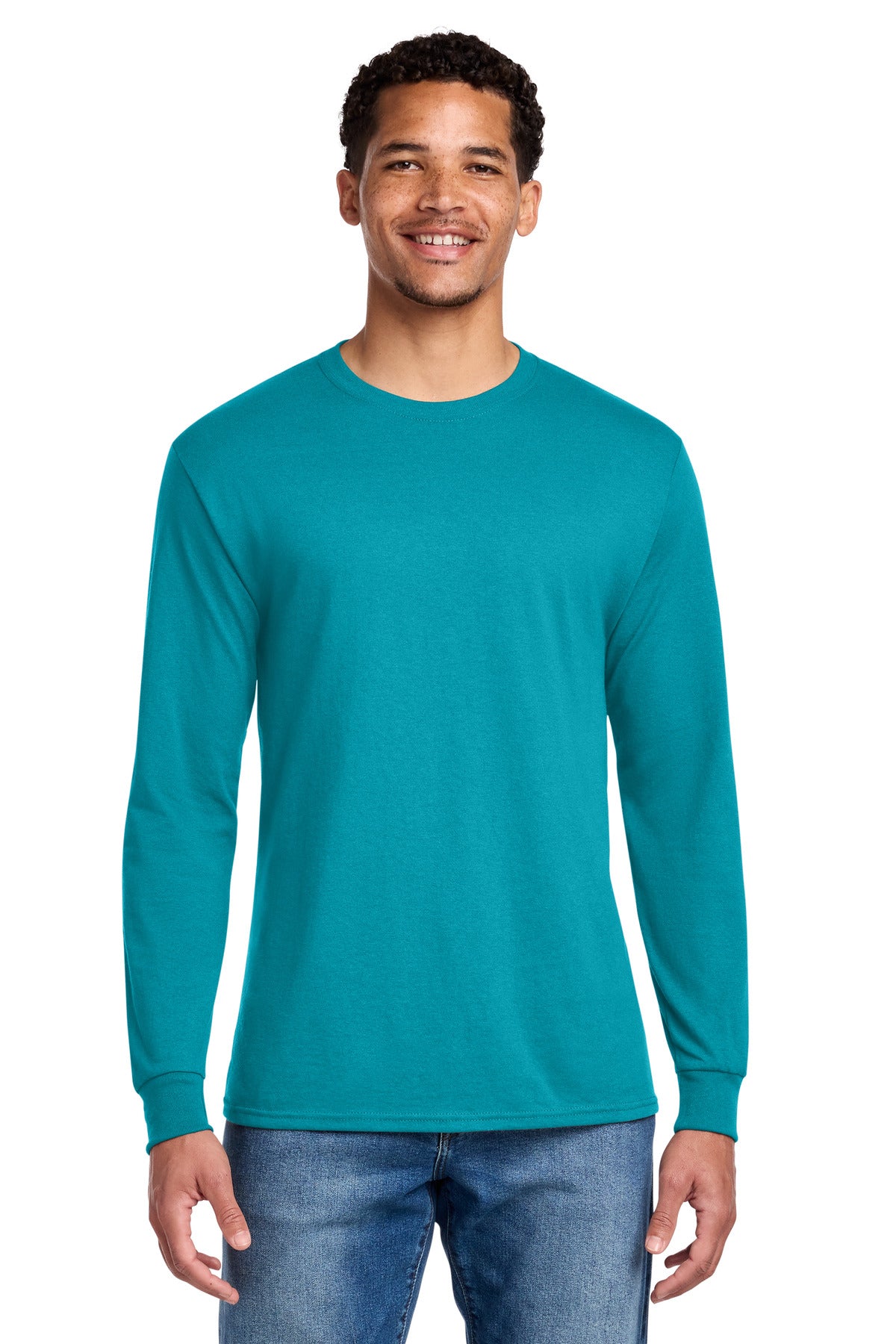 Jerzees   - Dri-Power   50/50 Cotton/Poly Long Sleeve T-Shirt.  29LS
