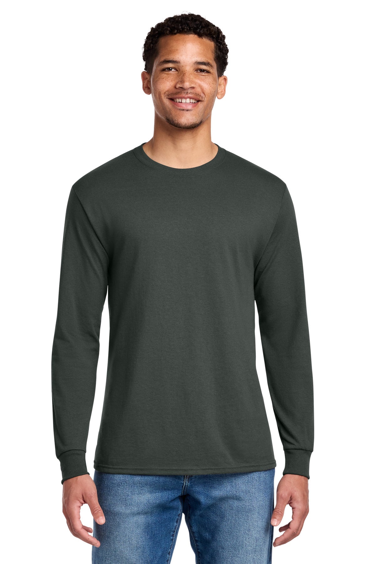 Jerzees   - Dri-Power   50/50 Cotton/Poly Long Sleeve T-Shirt.  29LS