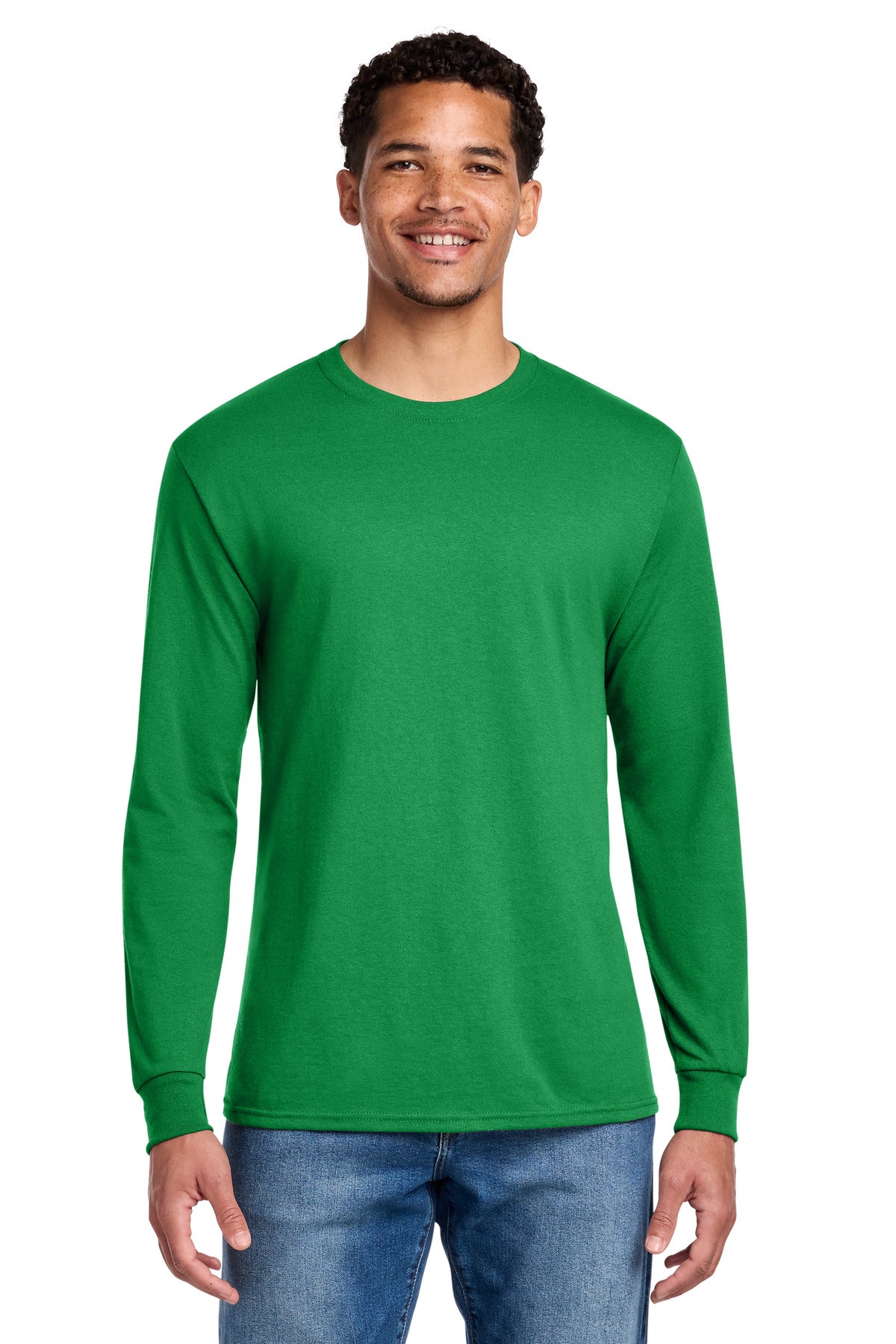 Jerzees   - Dri-Power   50/50 Cotton/Poly Long Sleeve T-Shirt.  29LS