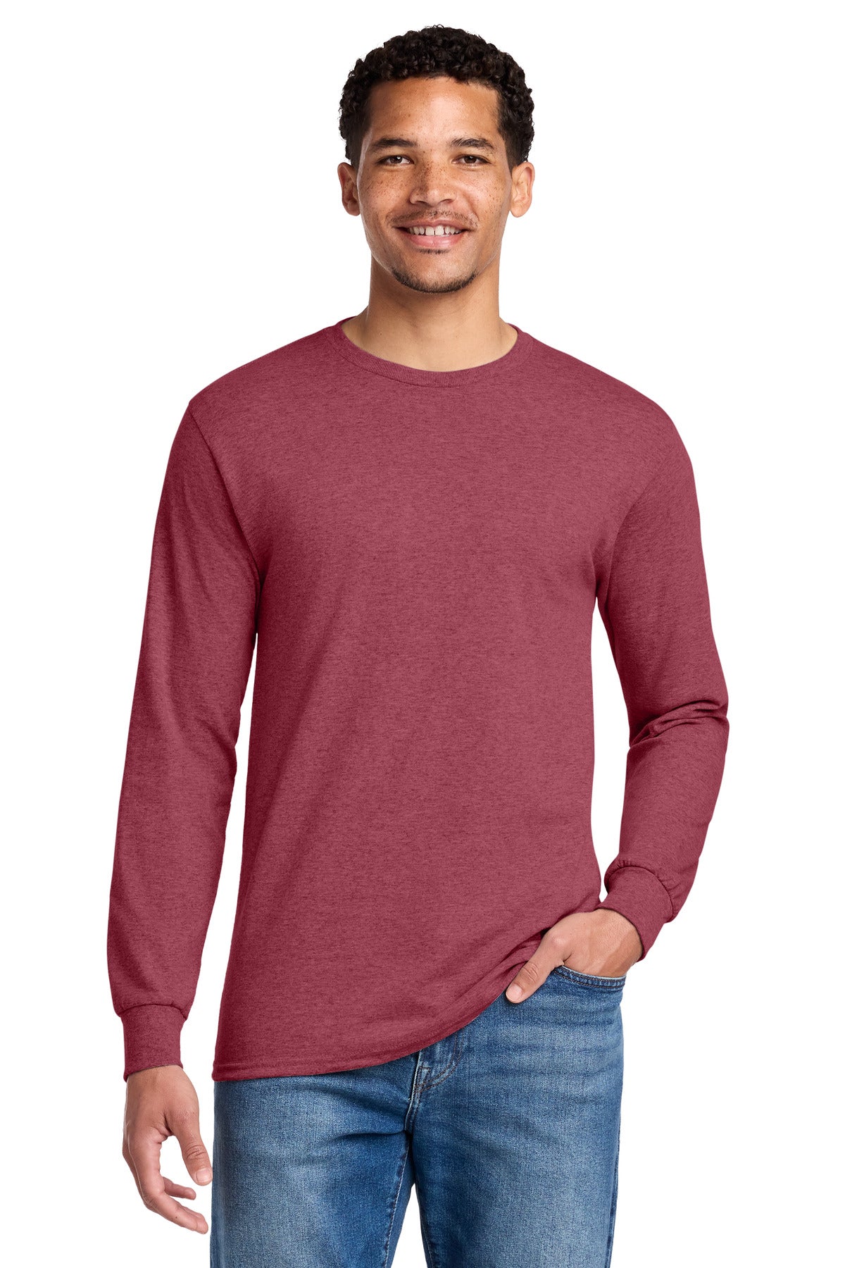 Jerzees   - Dri-Power   50/50 Cotton/Poly Long Sleeve T-Shirt.  29LS