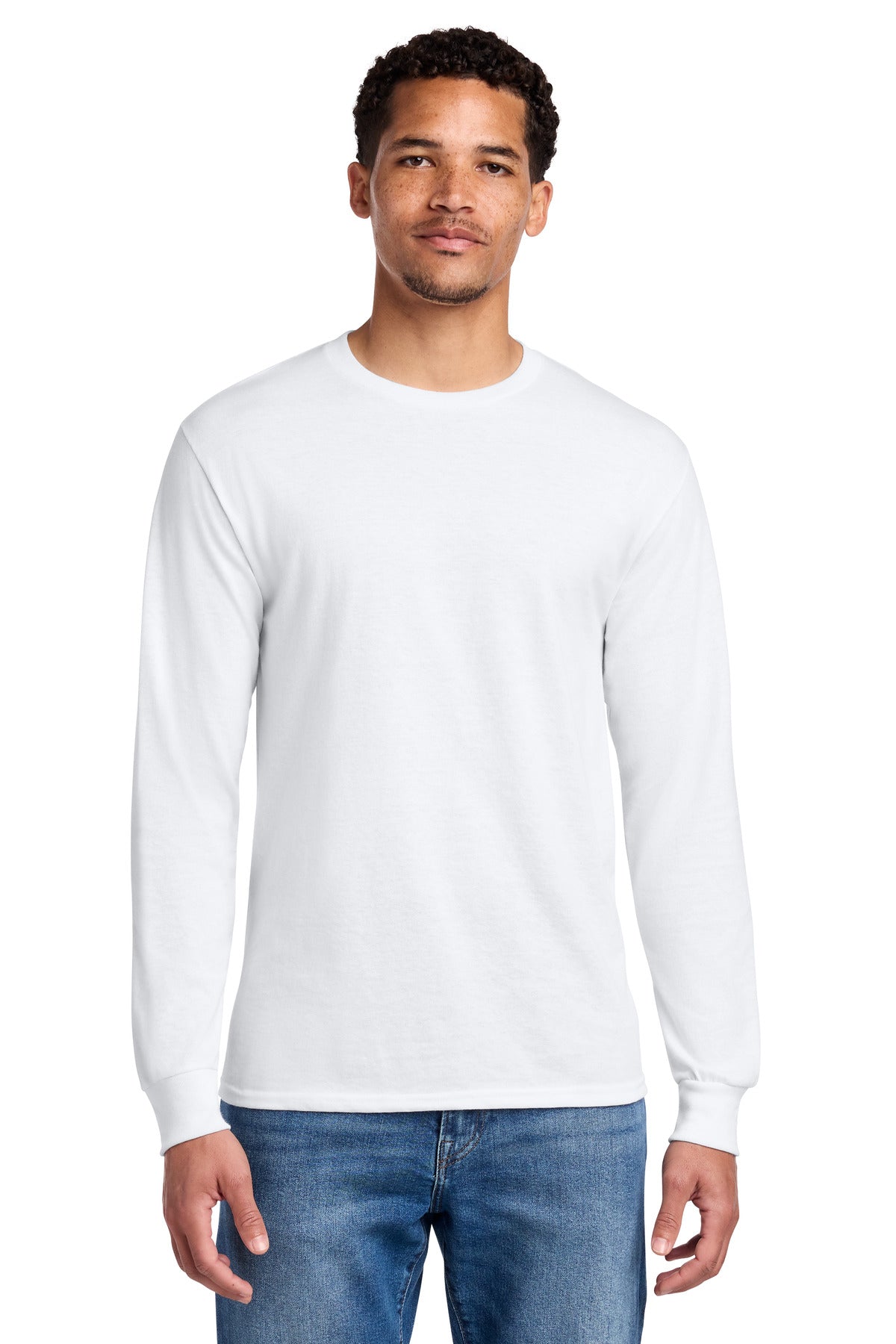 Jerzees   - Dri-Power   50/50 Cotton/Poly Long Sleeve T-Shirt.  29LS