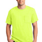 Jerzees   -  Dri-Power   50/50 Cotton/Poly Pocket T-Shirt.  29MP