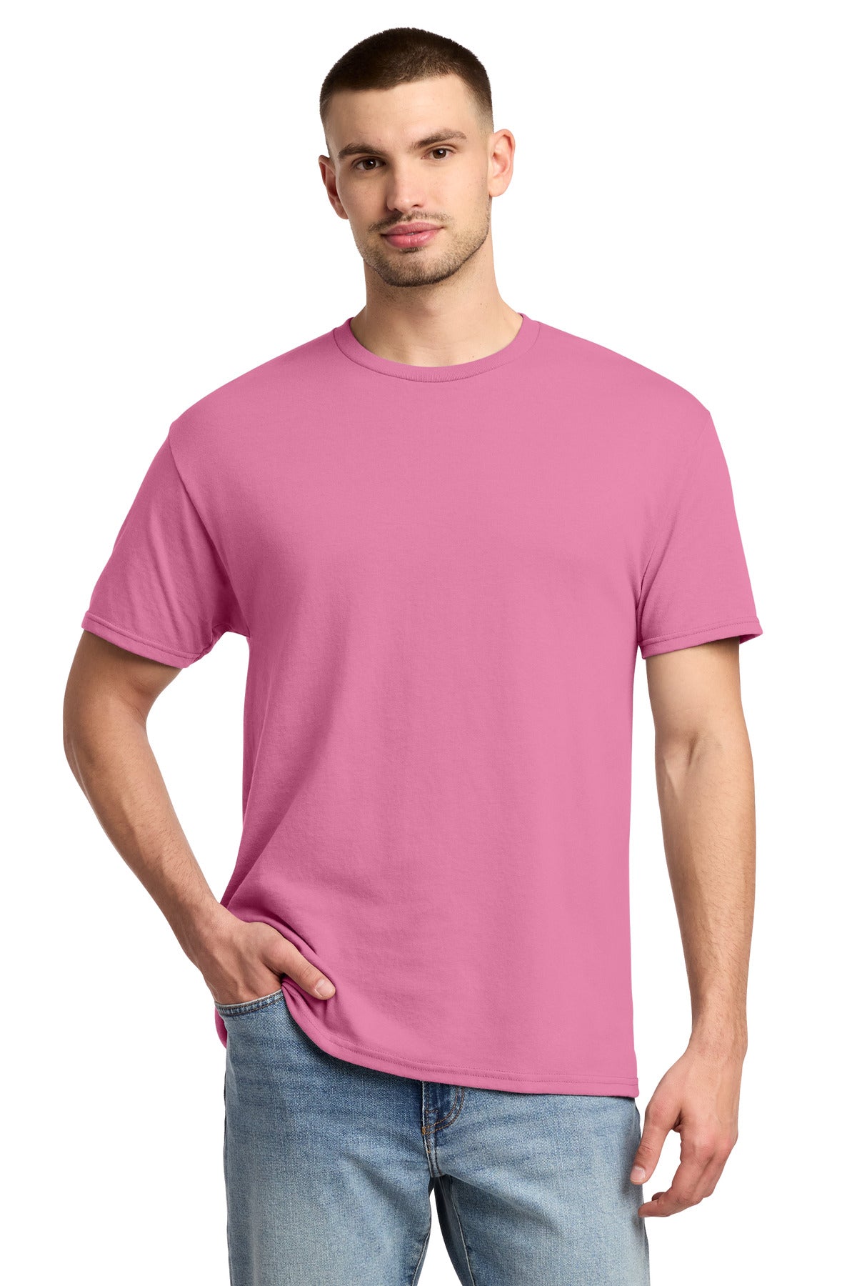 Jerzees   -  Dri-Power   50/50 Cotton/Poly T-Shirt.  29M
