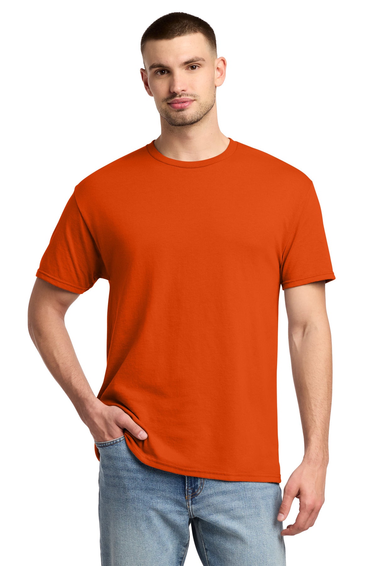 Jerzees   -  Dri-Power   50/50 Cotton/Poly T-Shirt.  29M