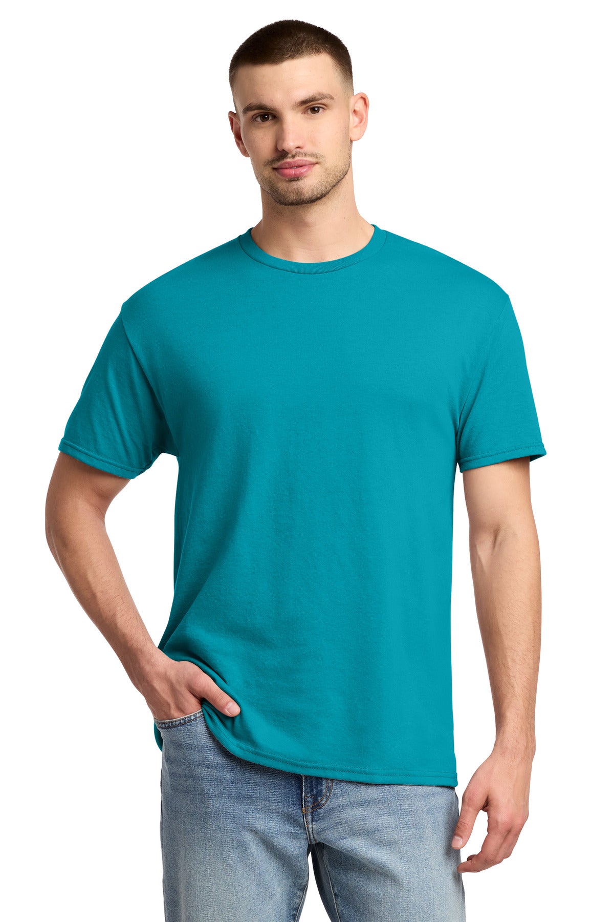 Jerzees   -  Dri-Power   50/50 Cotton/Poly T-Shirt.  29M
