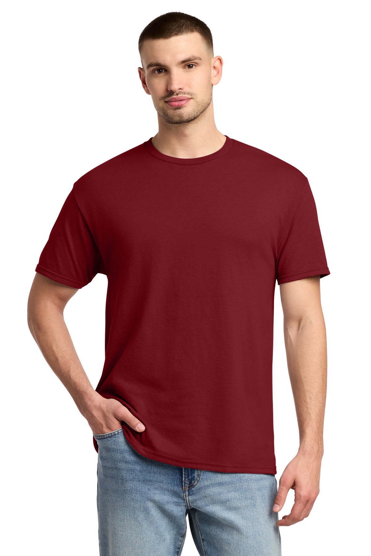 Jerzees   -  Dri-Power   50/50 Cotton/Poly T-Shirt.  29M
