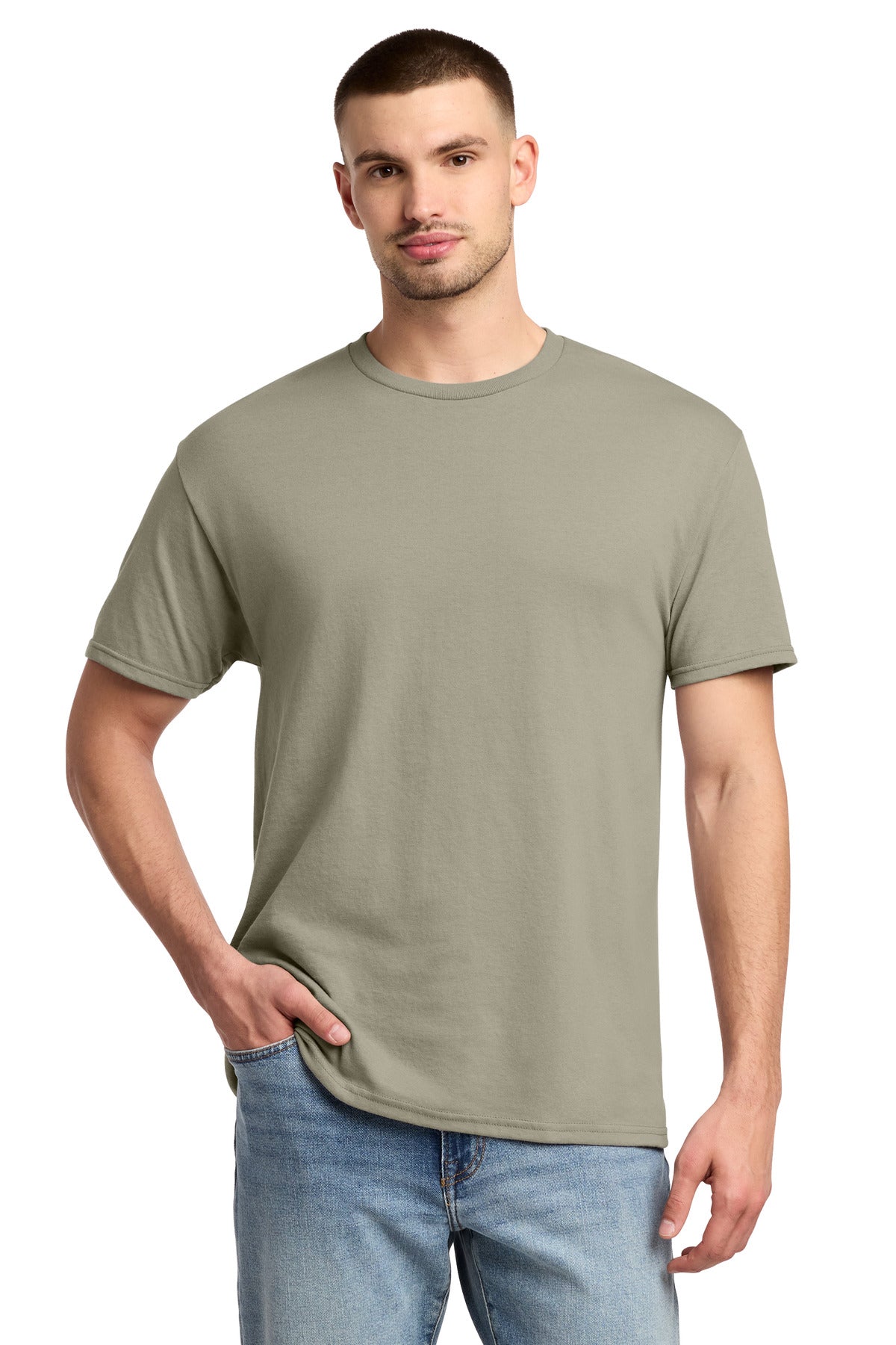 Jerzees   -  Dri-Power   50/50 Cotton/Poly T-Shirt.  29M