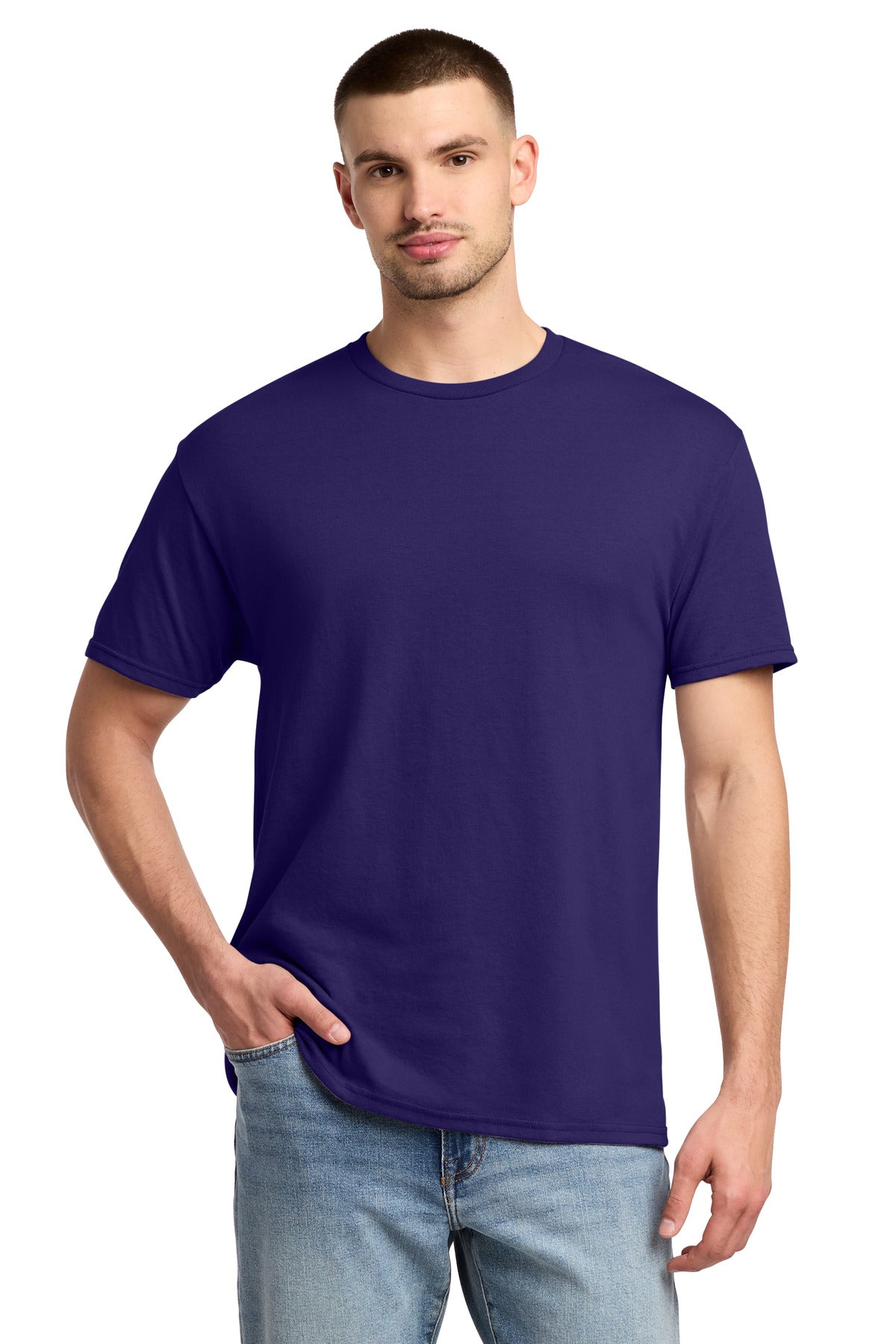 Jerzees   -  Dri-Power   50/50 Cotton/Poly T-Shirt.  29M