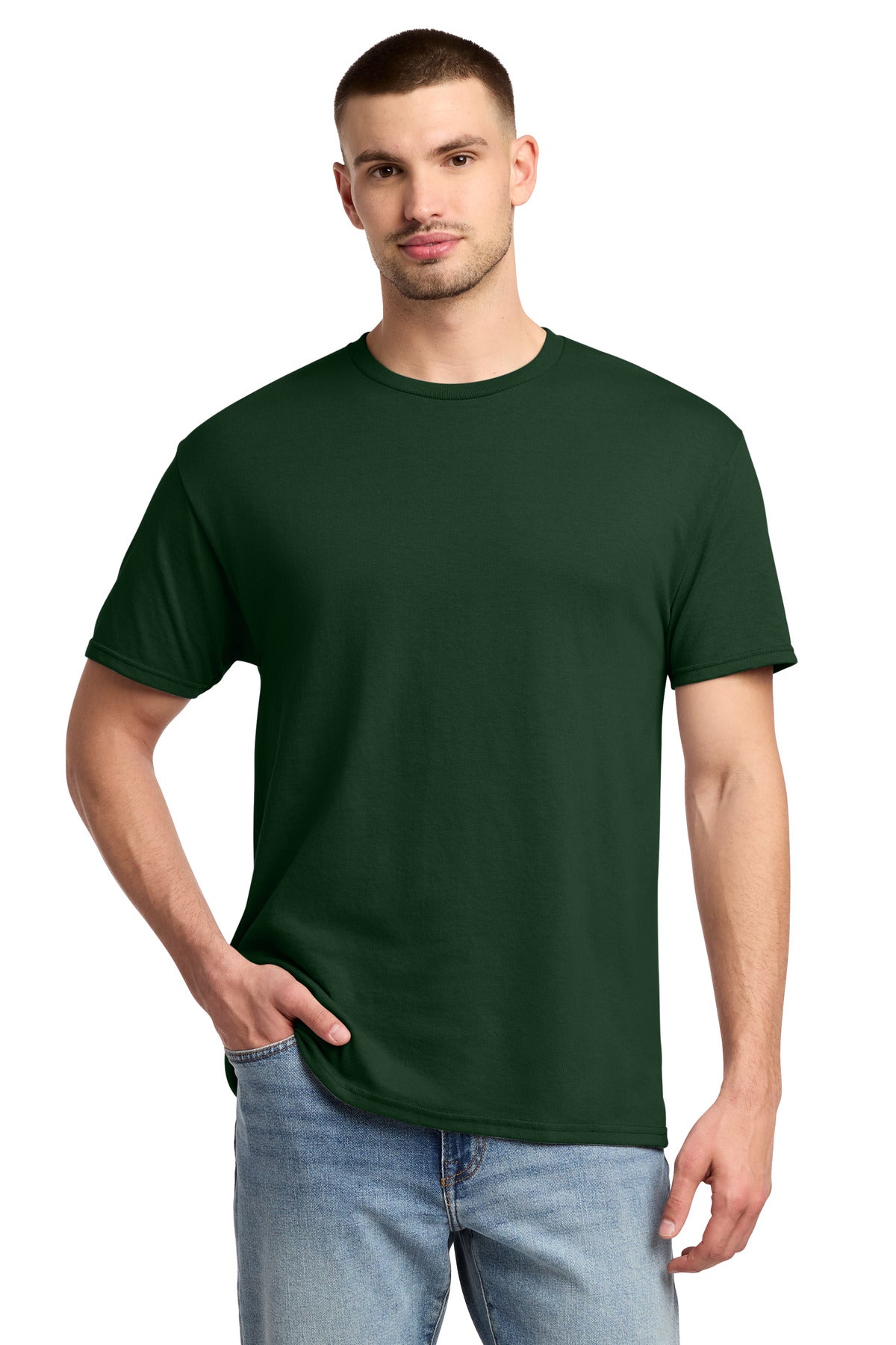 Jerzees   -  Dri-Power   50/50 Cotton/Poly T-Shirt.  29M