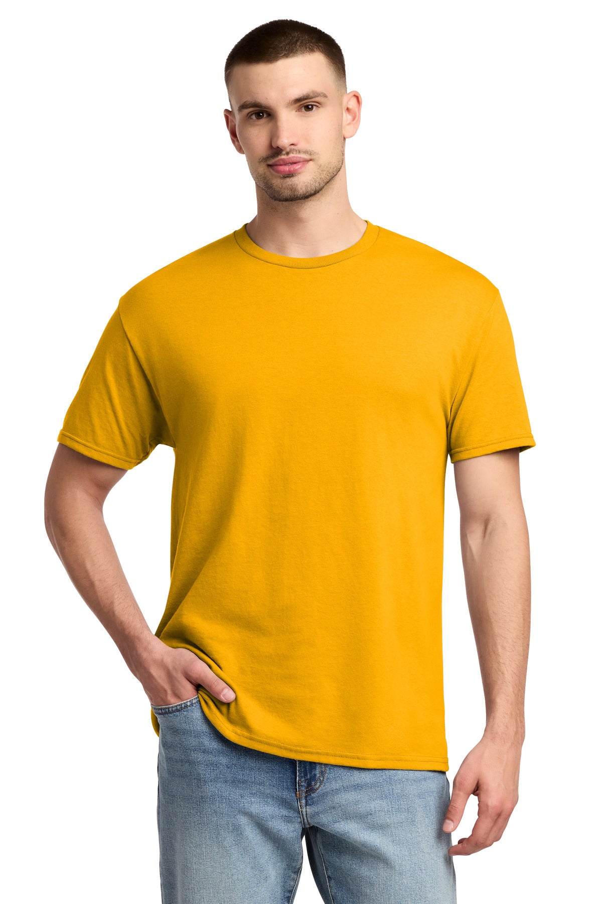 Jerzees   -  Dri-Power   50/50 Cotton/Poly T-Shirt.  29M