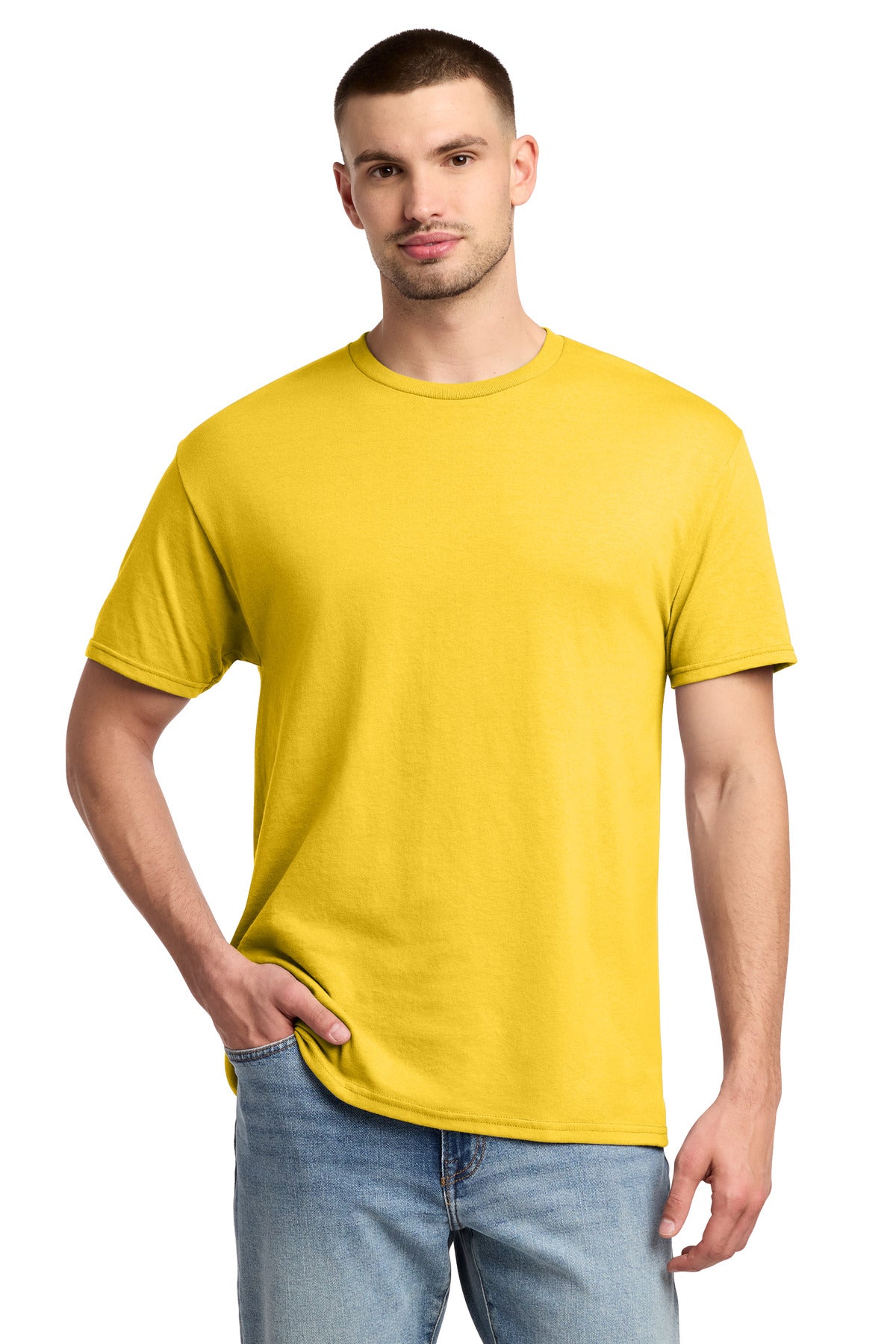 Jerzees   -  Dri-Power   50/50 Cotton/Poly T-Shirt.  29M