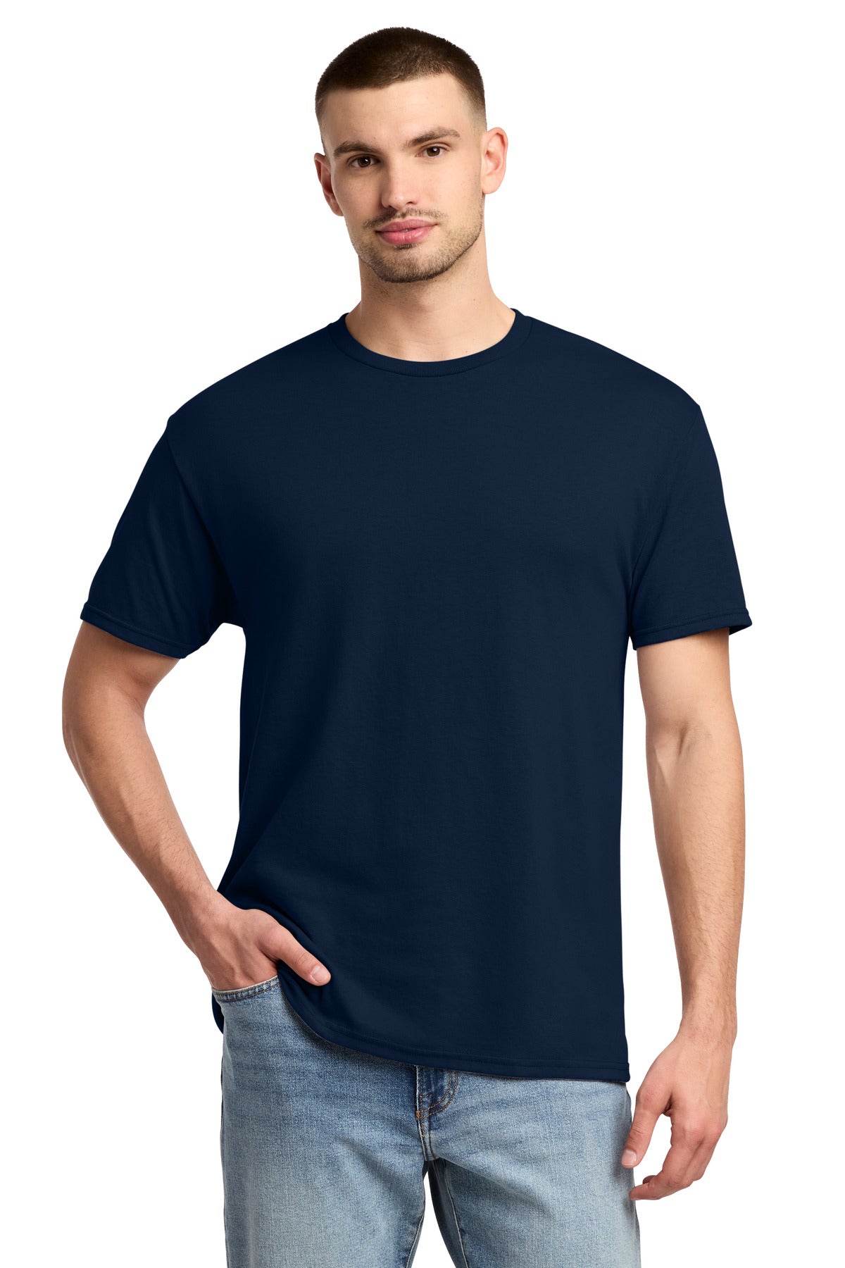 Jerzees   -  Dri-Power   50/50 Cotton/Poly T-Shirt.  29M