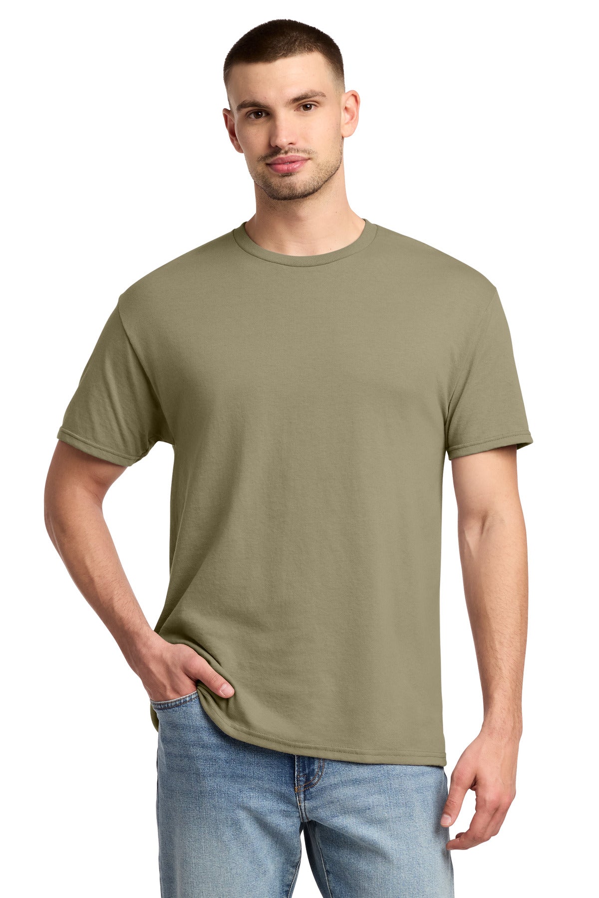 Jerzees   -  Dri-Power   50/50 Cotton/Poly T-Shirt.  29M