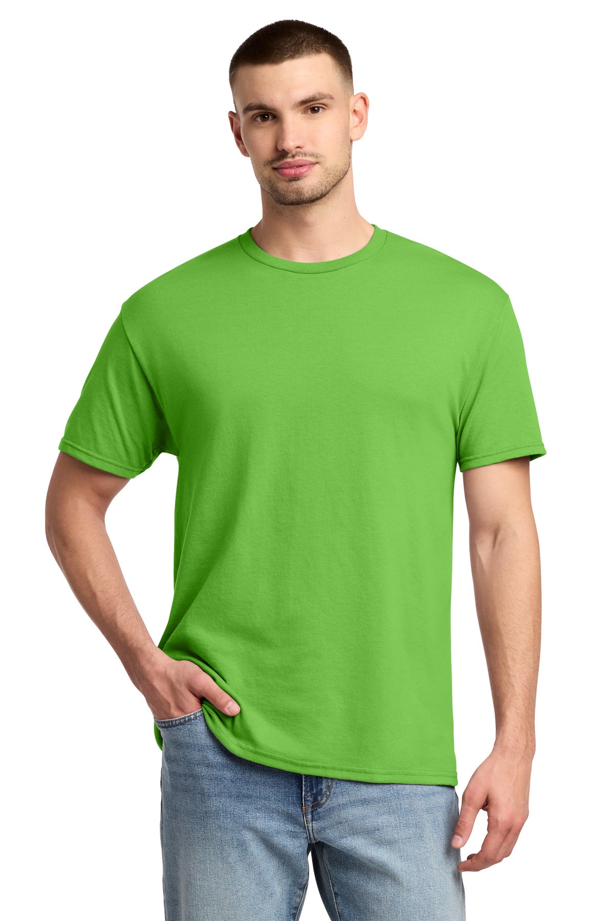 Jerzees   -  Dri-Power   50/50 Cotton/Poly T-Shirt.  29M