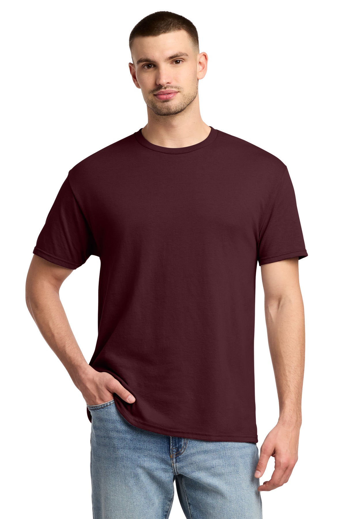 Jerzees   -  Dri-Power   50/50 Cotton/Poly T-Shirt.  29M