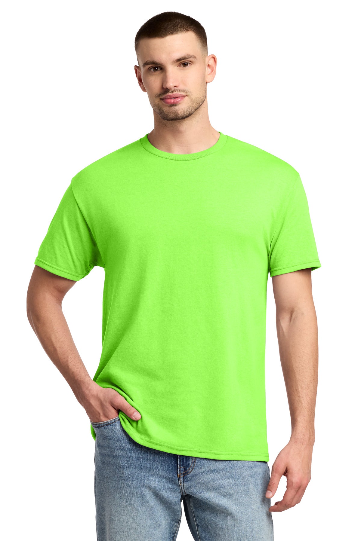 Jerzees   -  Dri-Power   50/50 Cotton/Poly T-Shirt.  29M