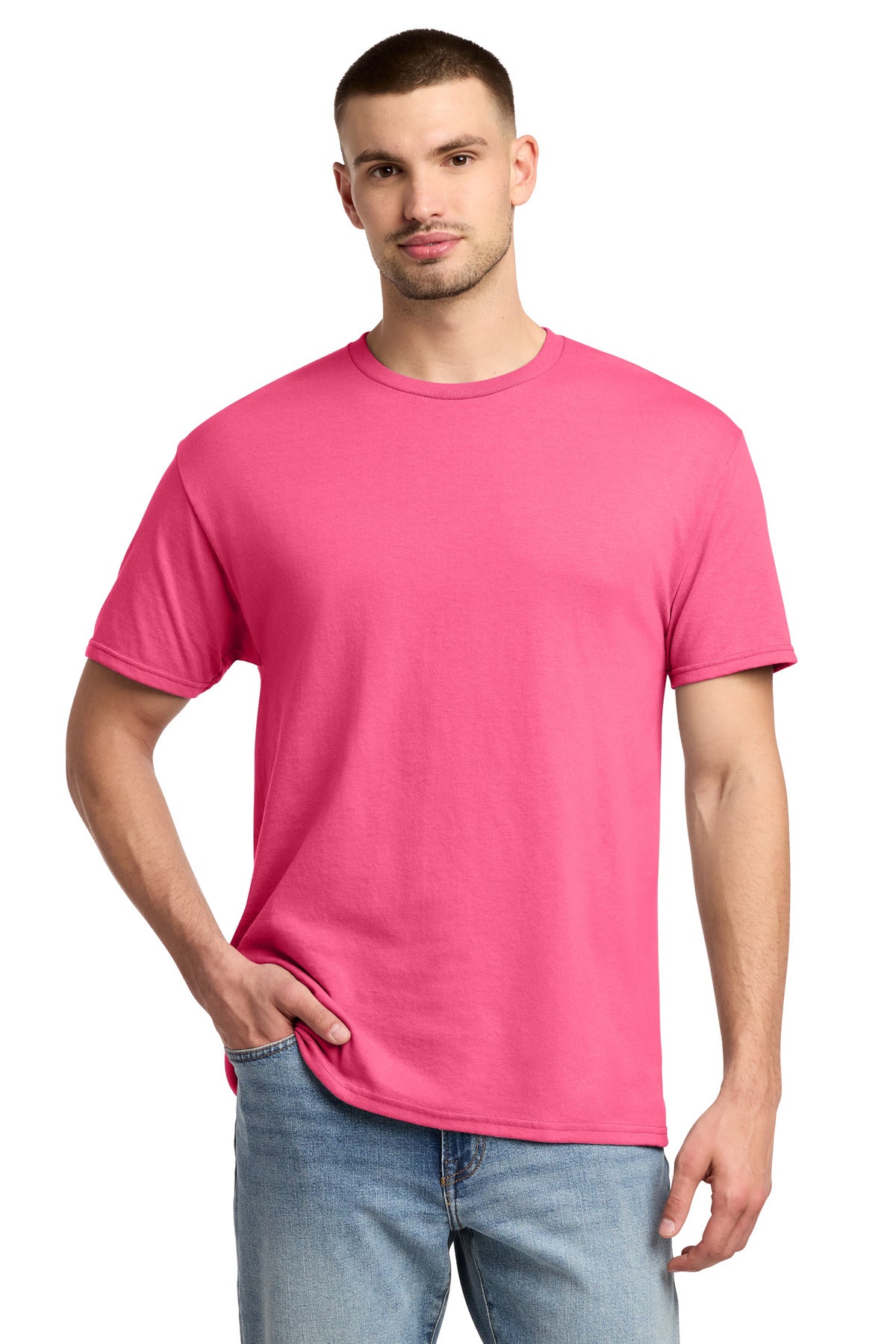 Jerzees   -  Dri-Power   50/50 Cotton/Poly T-Shirt.  29M