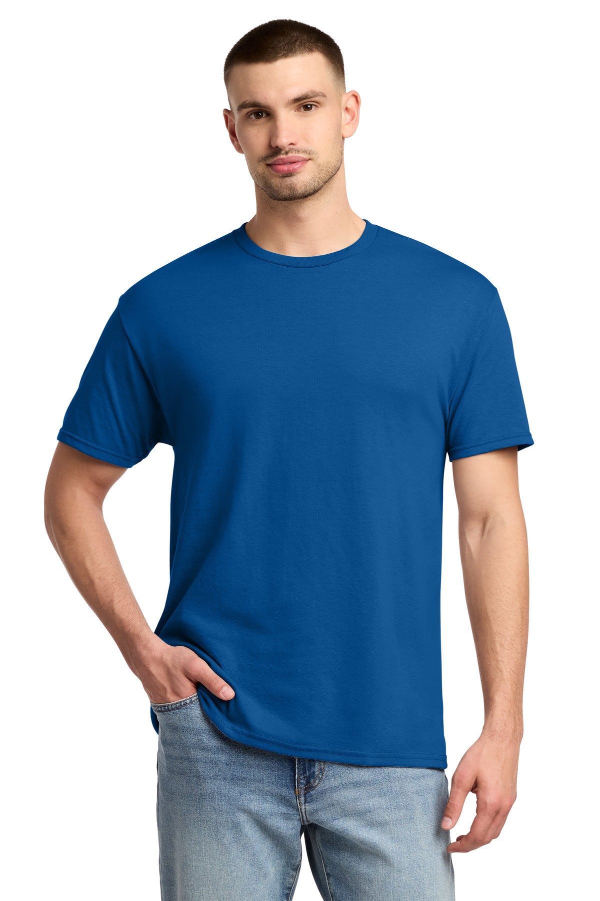 Jerzees   -  Dri-Power   50/50 Cotton/Poly T-Shirt.  29M