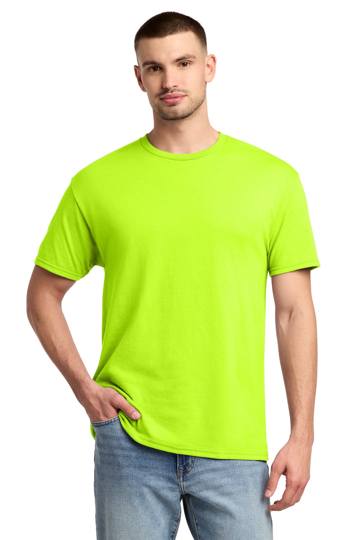 Jerzees   -  Dri-Power   50/50 Cotton/Poly T-Shirt.  29M