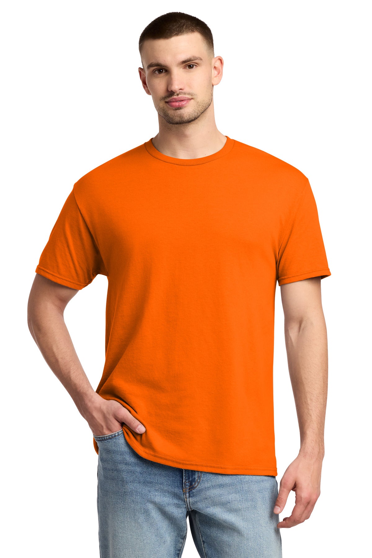 Jerzees   -  Dri-Power   50/50 Cotton/Poly T-Shirt.  29M