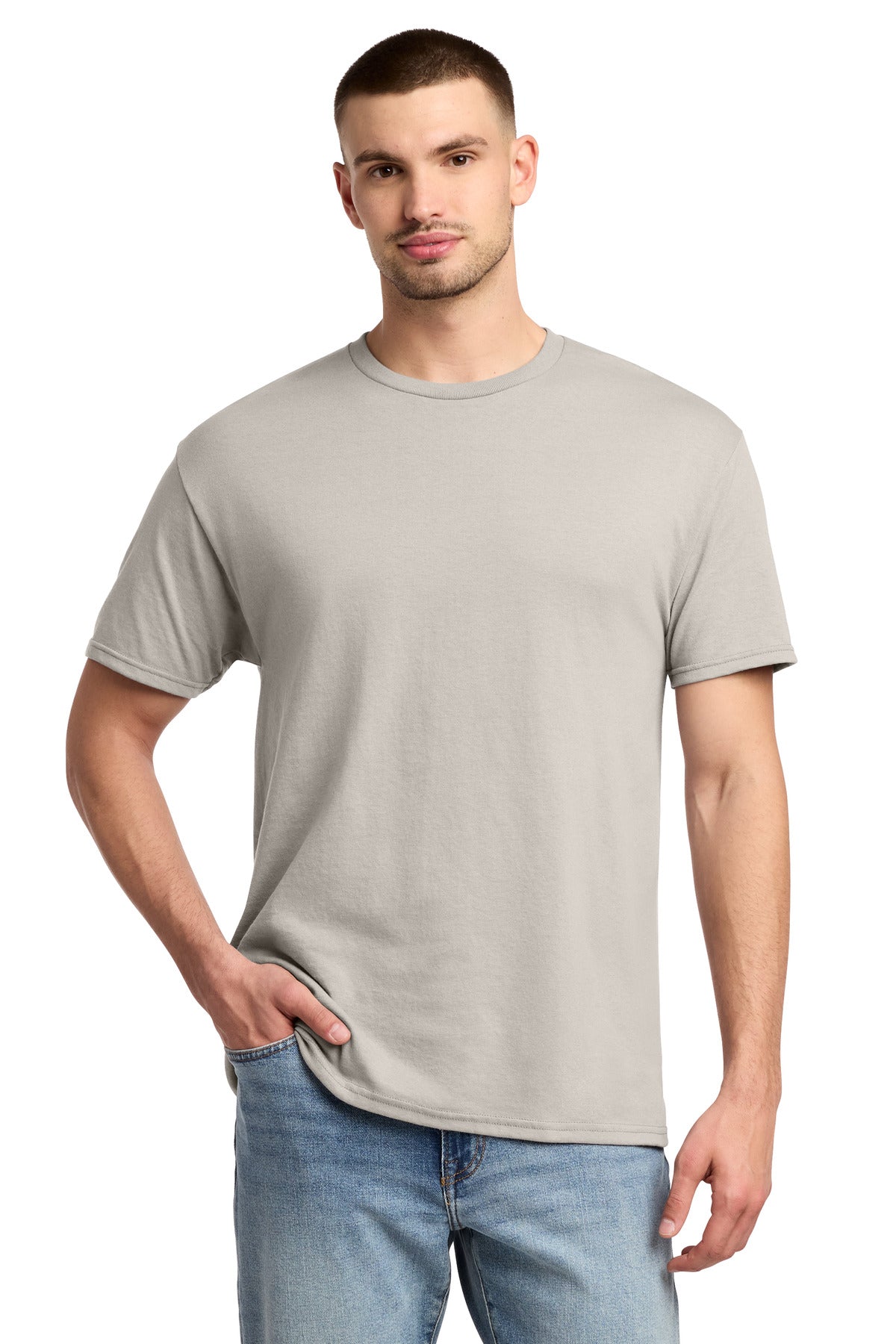 Jerzees   -  Dri-Power   50/50 Cotton/Poly T-Shirt.  29M