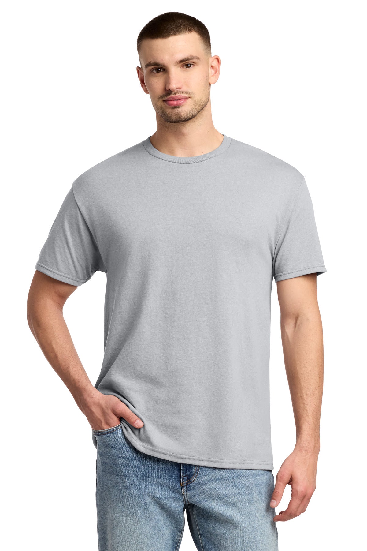 Jerzees   -  Dri-Power   50/50 Cotton/Poly T-Shirt.  29M