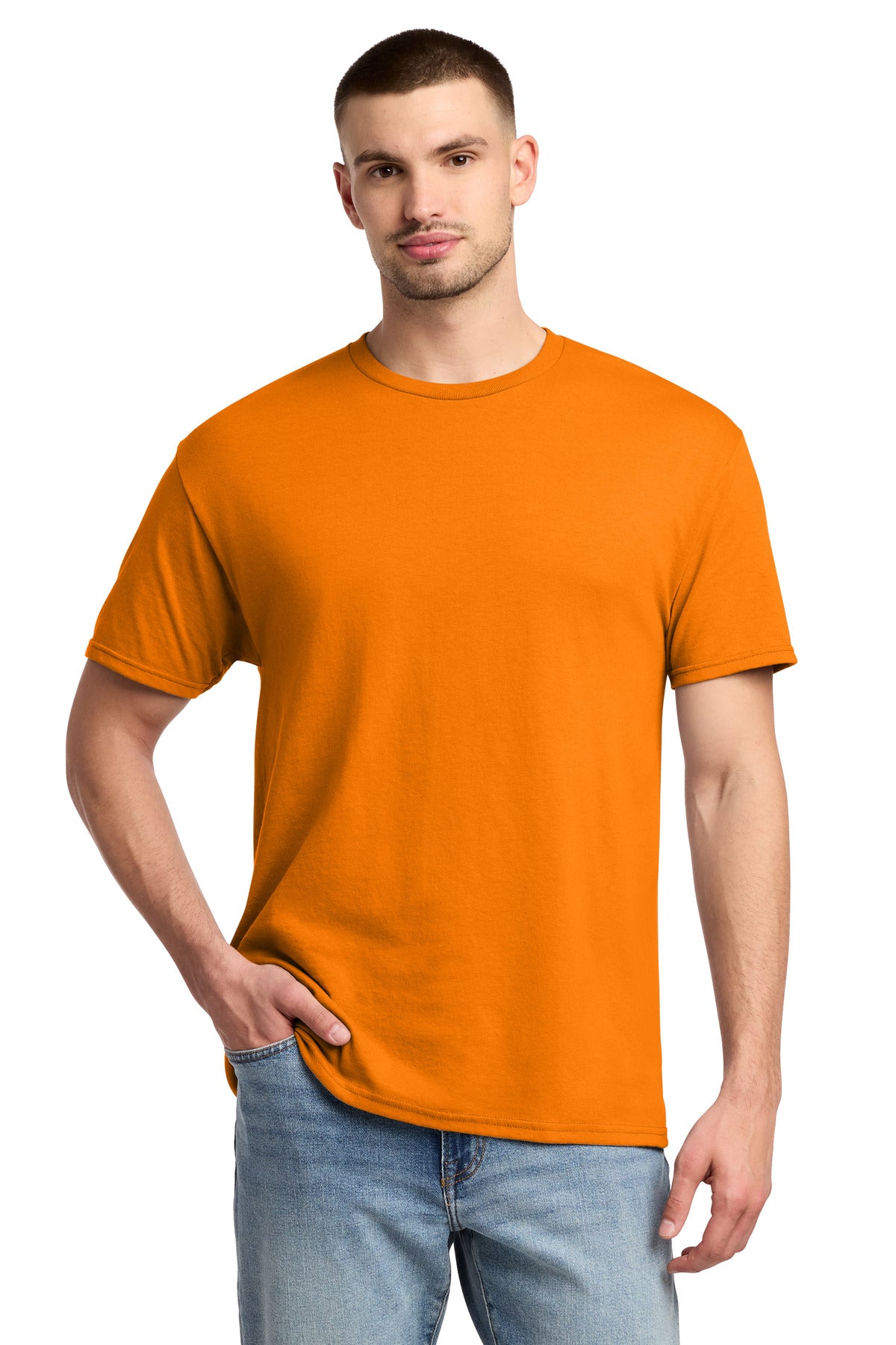 Jerzees   -  Dri-Power   50/50 Cotton/Poly T-Shirt.  29M