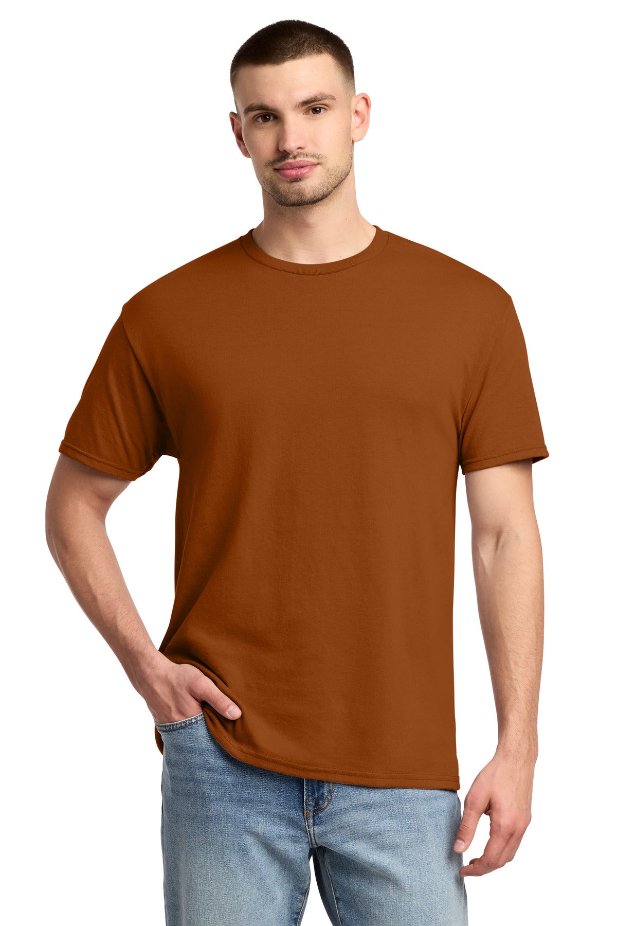 Jerzees   -  Dri-Power   50/50 Cotton/Poly T-Shirt.  29M