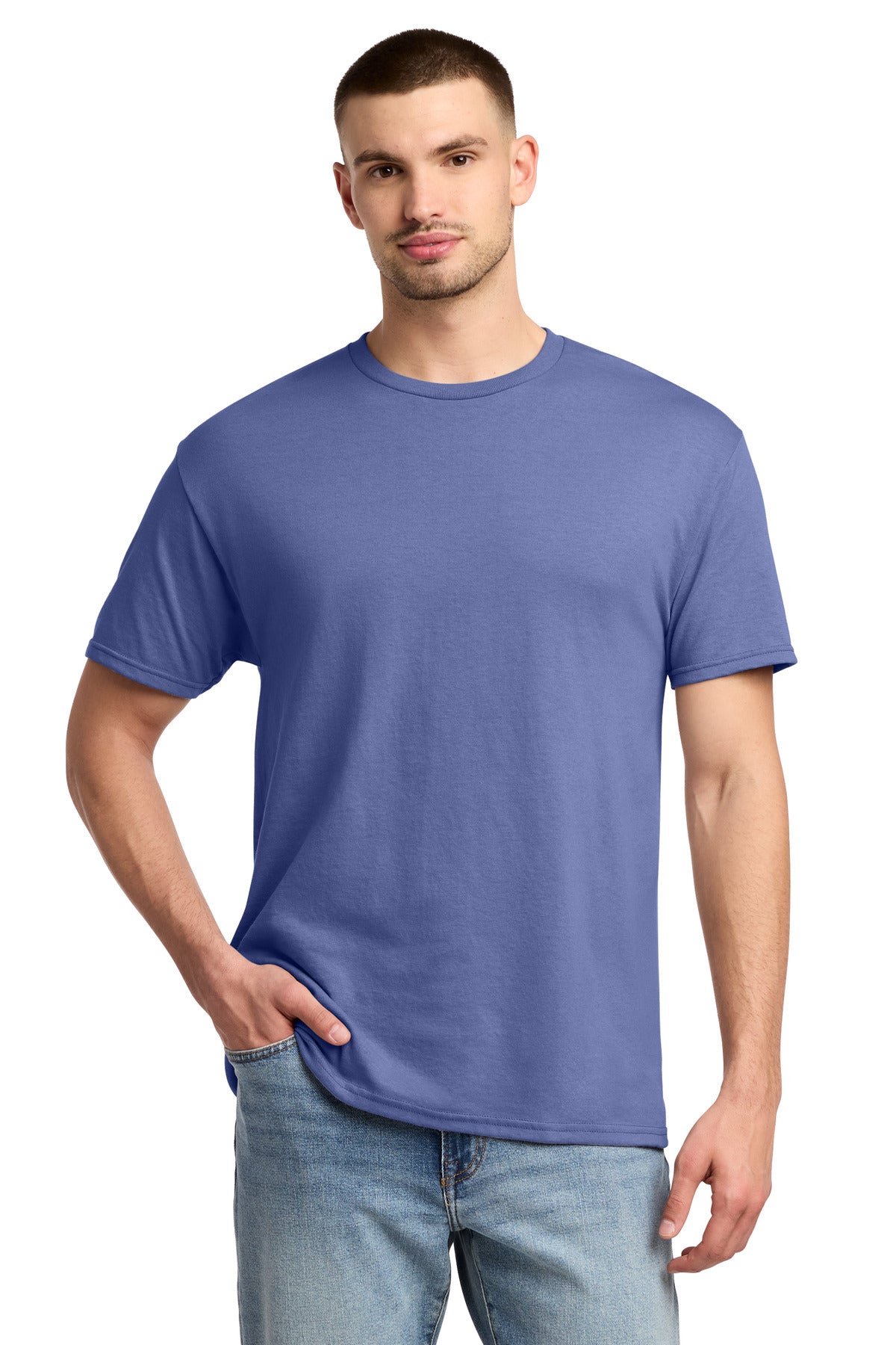 Jerzees   -  Dri-Power   50/50 Cotton/Poly T-Shirt.  29M