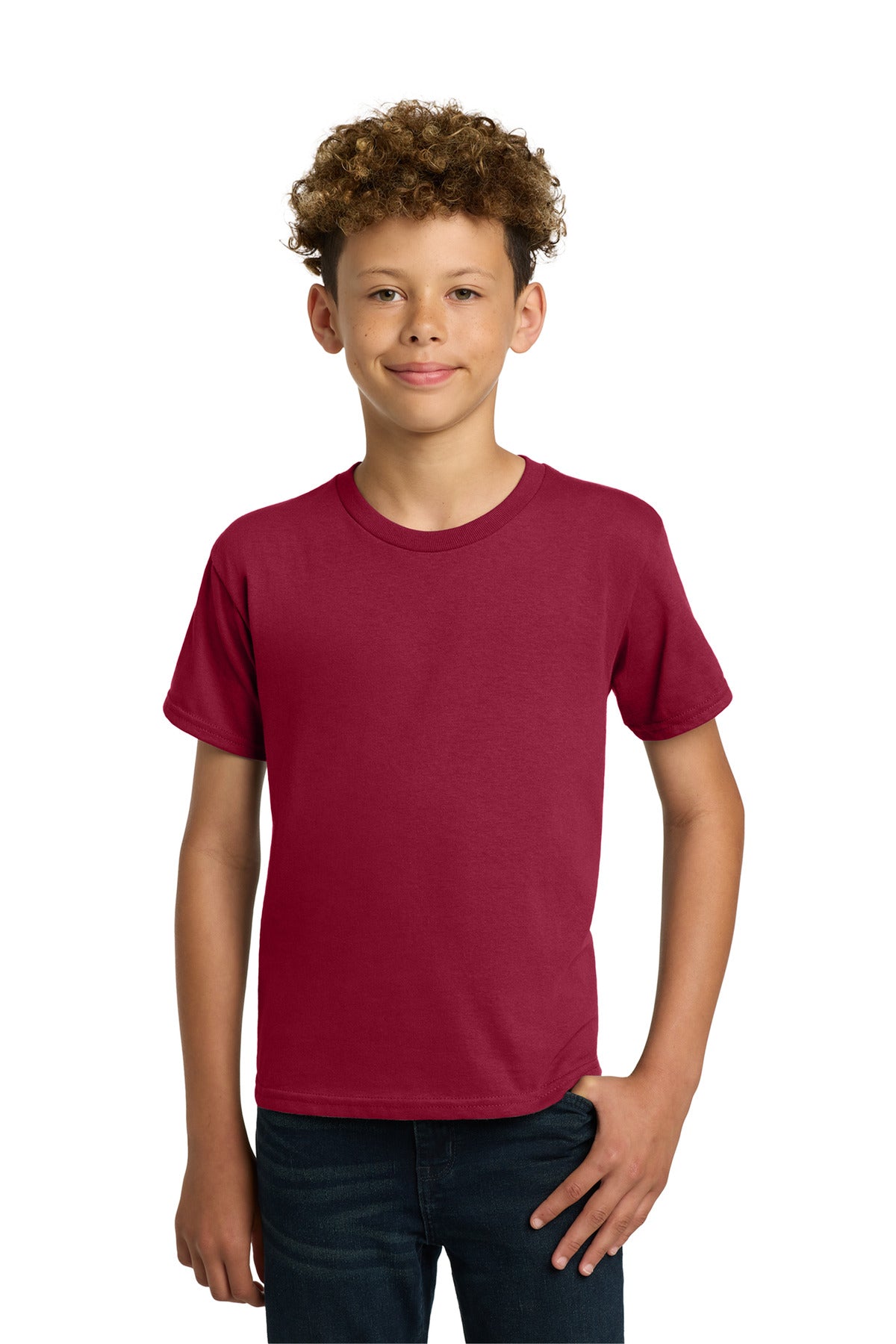 Gildan   - Youth  Heavy Cotton   100% Cotton T-Shirt.  5000B