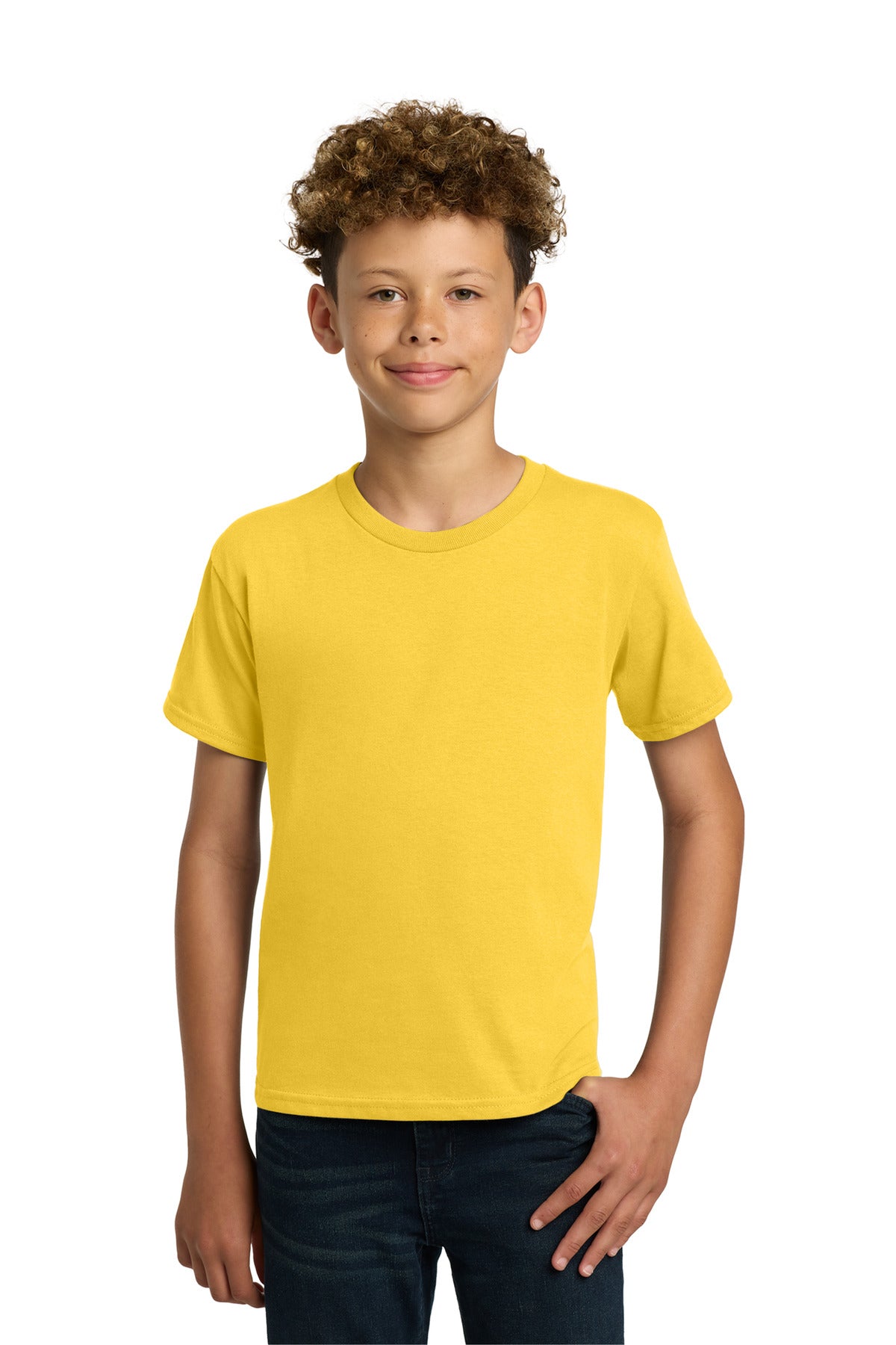 Gildan   - Youth  Heavy Cotton   100% Cotton T-Shirt.  5000B