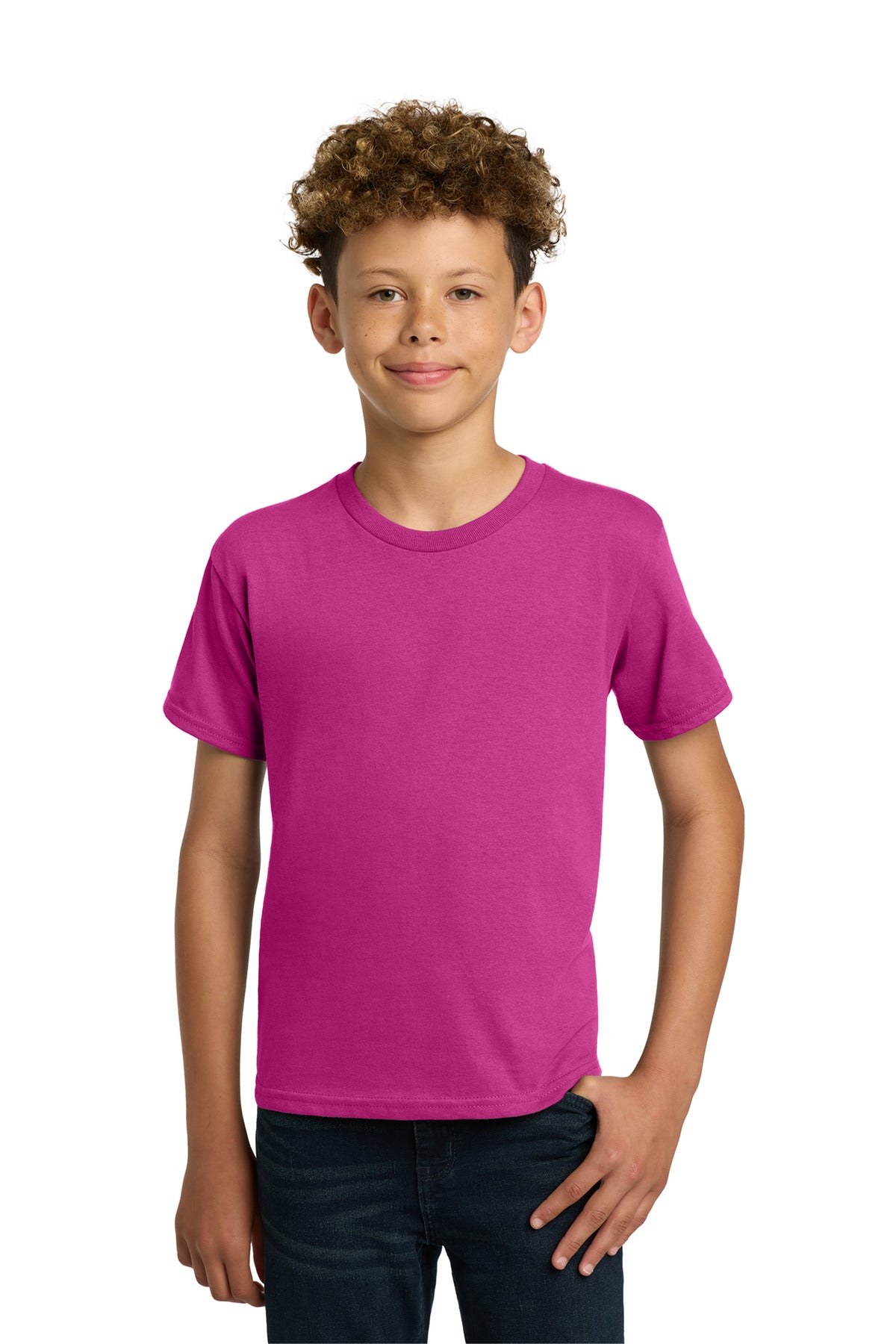 Gildan   - Youth  Heavy Cotton   100% Cotton T-Shirt.  5000B