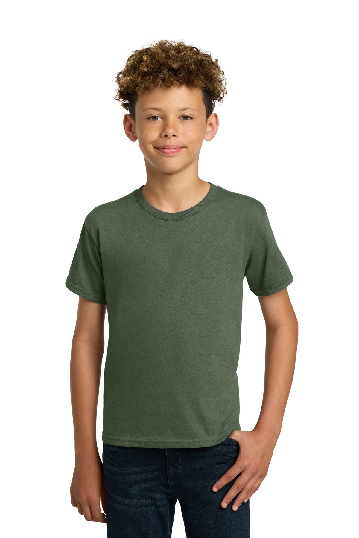Gildan   - Youth  Heavy Cotton   100% Cotton T-Shirt.  5000B