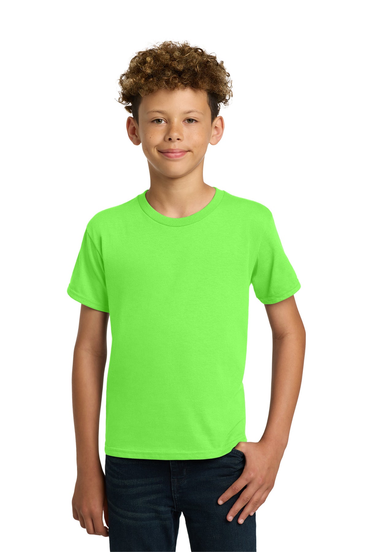 Gildan   - Youth  Heavy Cotton   100% Cotton T-Shirt.  5000B