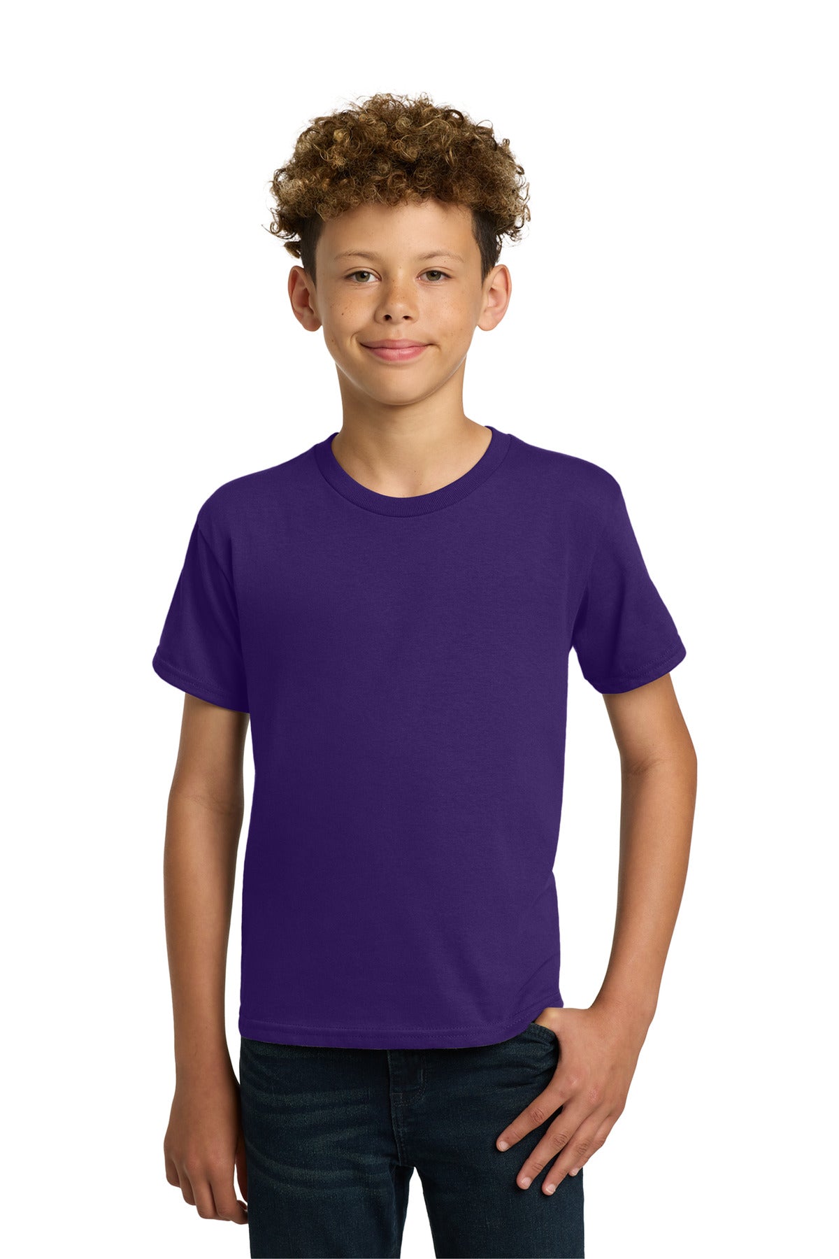 Gildan   - Youth  Heavy Cotton   100% Cotton T-Shirt.  5000B