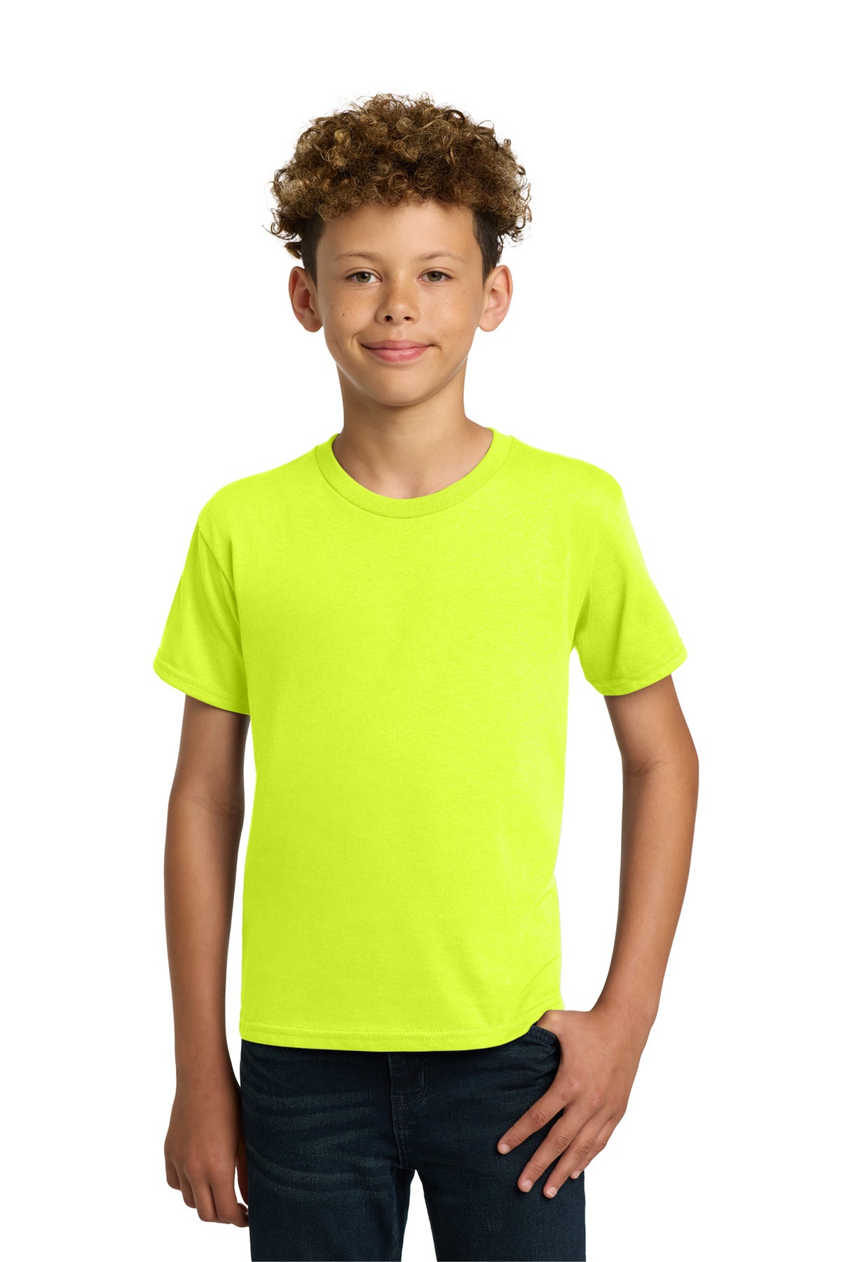 Gildan   - Youth  Heavy Cotton   100% Cotton T-Shirt.  5000B