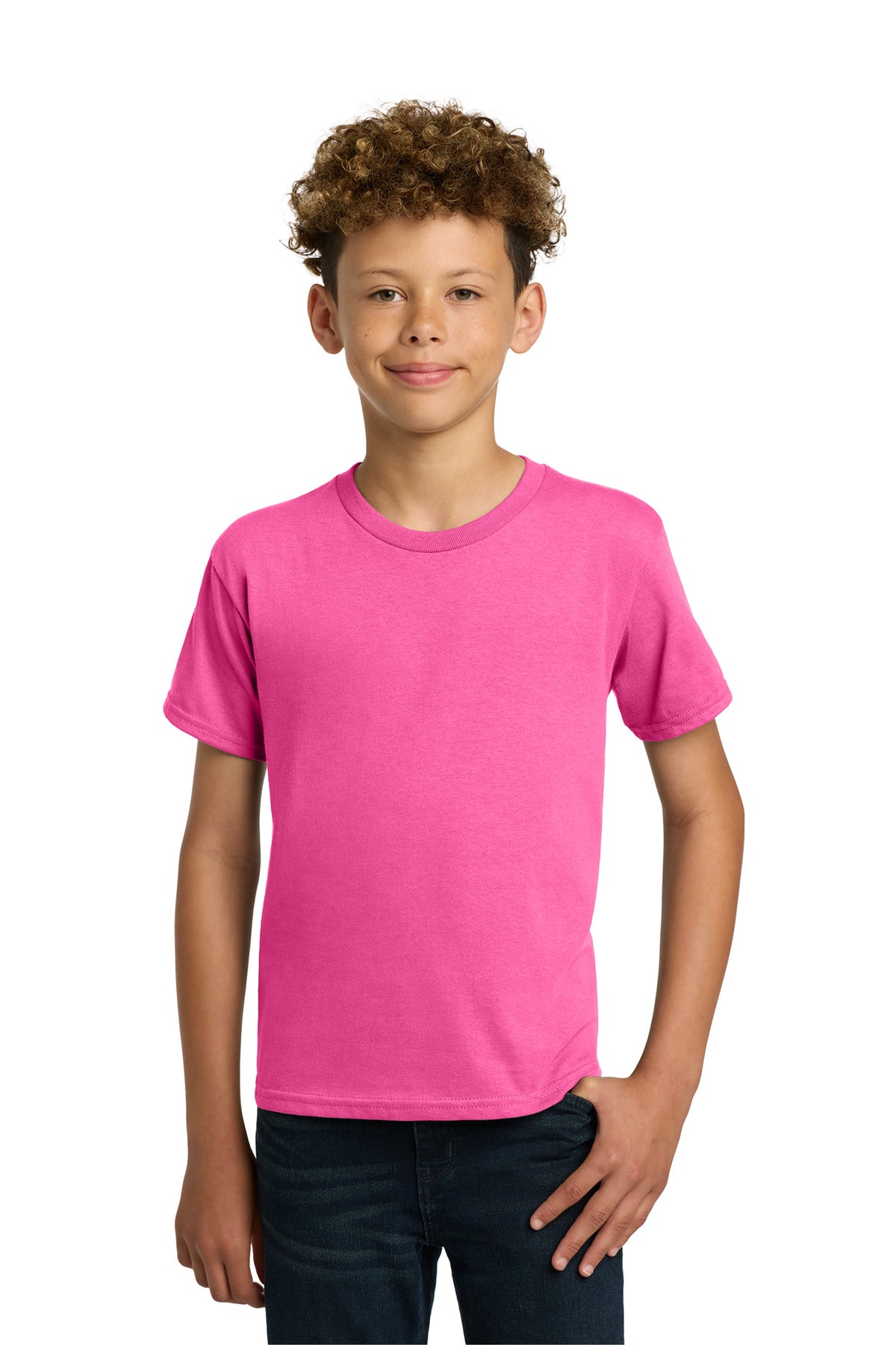 Gildan   - Youth  Heavy Cotton   100% Cotton T-Shirt.  5000B
