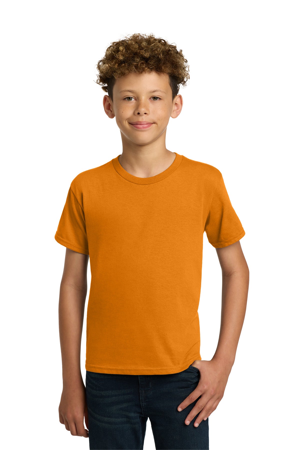 Gildan   - Youth  Heavy Cotton   100% Cotton T-Shirt.  5000B