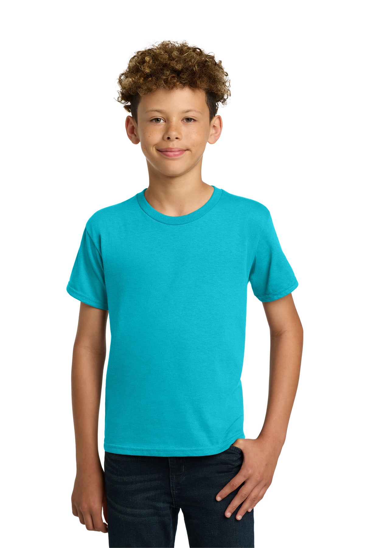 Gildan   - Youth  Heavy Cotton   100% Cotton T-Shirt.  5000B