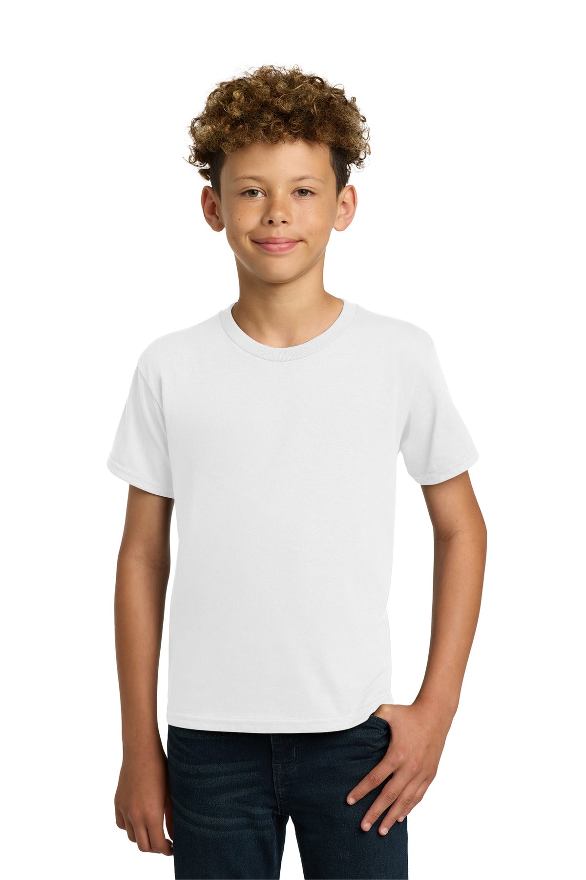 Gildan   - Youth  Heavy Cotton   100% Cotton T-Shirt.  5000B