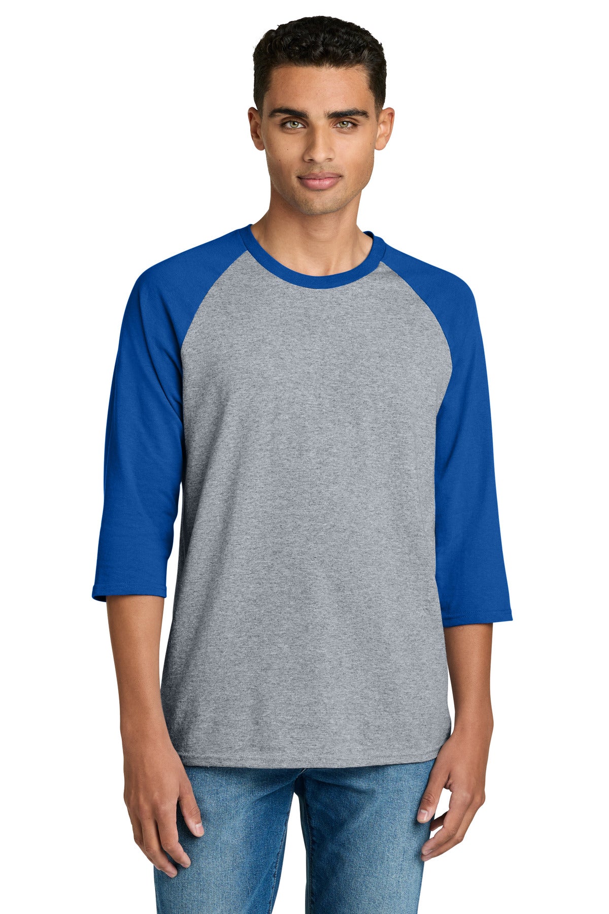 Gildan ®  Heavy Cotton ™  3/4-Sleeve Raglan T-Shirt. 5700 | Add Your Logo