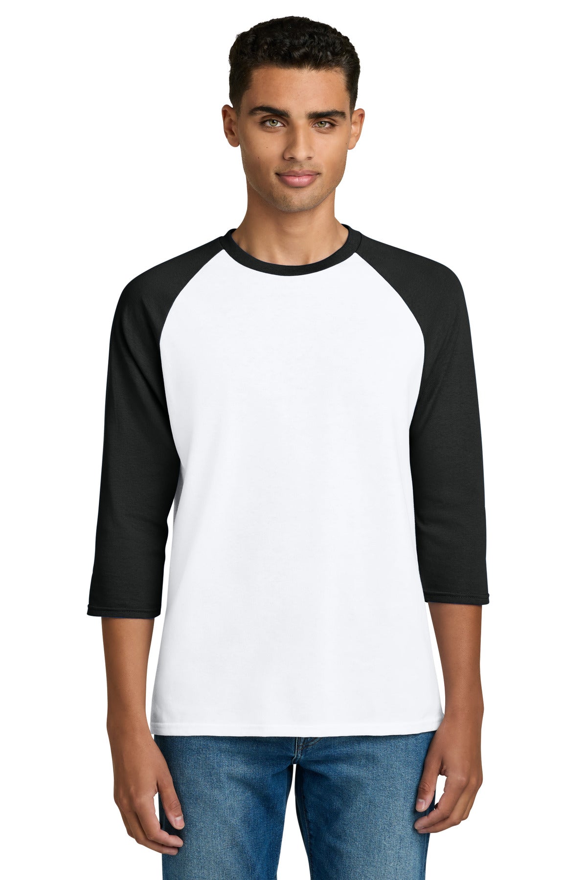 Gildan ®  Heavy Cotton ™  3/4-Sleeve Raglan T-Shirt. 5700 | Add Your Logo