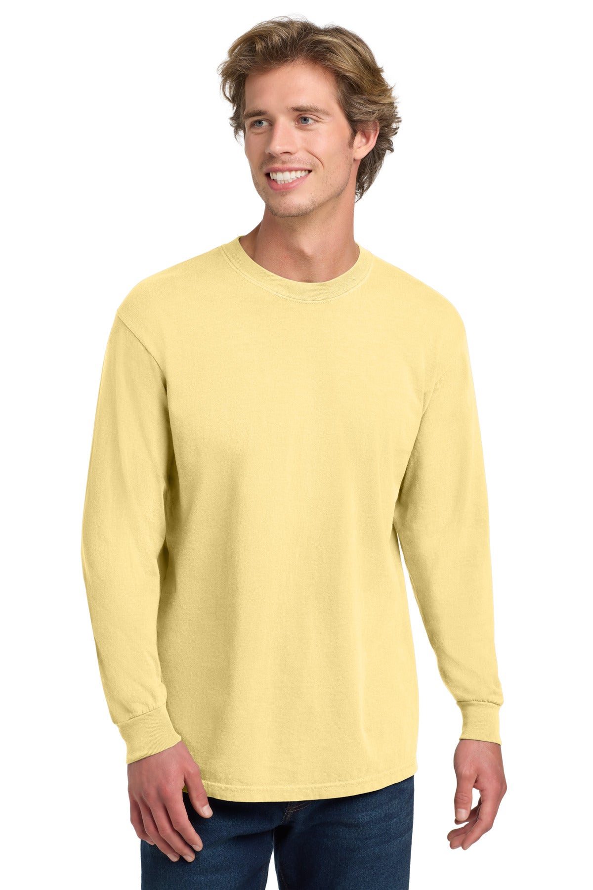 COMFORT COLORS    Heavyweight Ring Spun Long Sleeve Tee. 6014