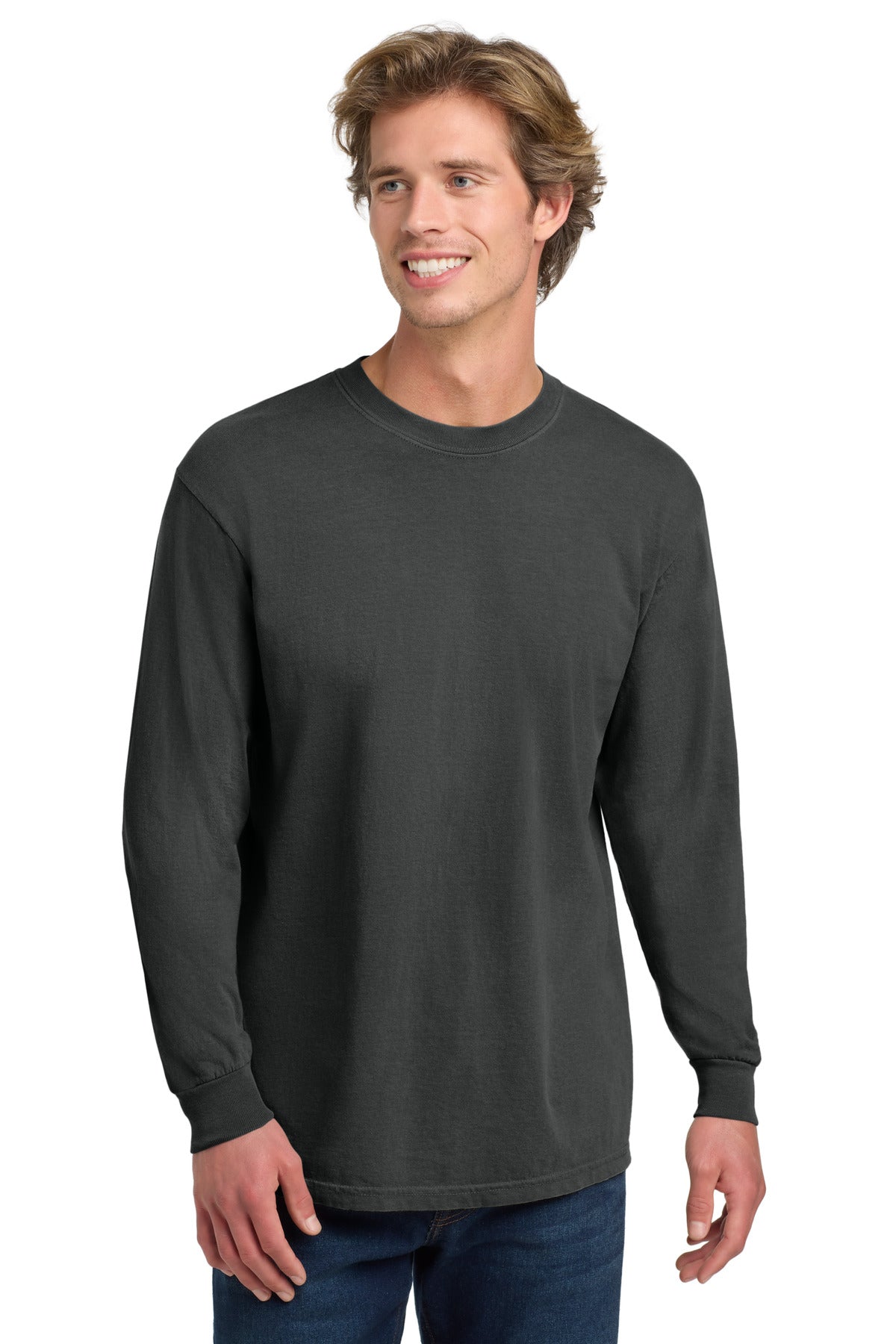COMFORT COLORS    Heavyweight Ring Spun Long Sleeve Tee. 6014