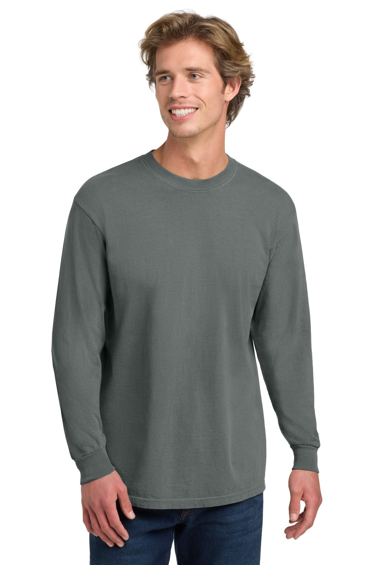 COMFORT COLORS    Heavyweight Ring Spun Long Sleeve Tee. 6014