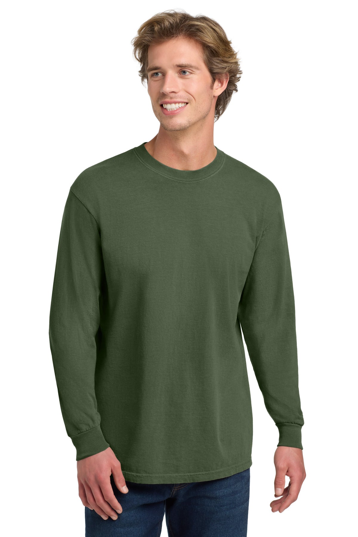 COMFORT COLORS    Heavyweight Ring Spun Long Sleeve Tee. 6014