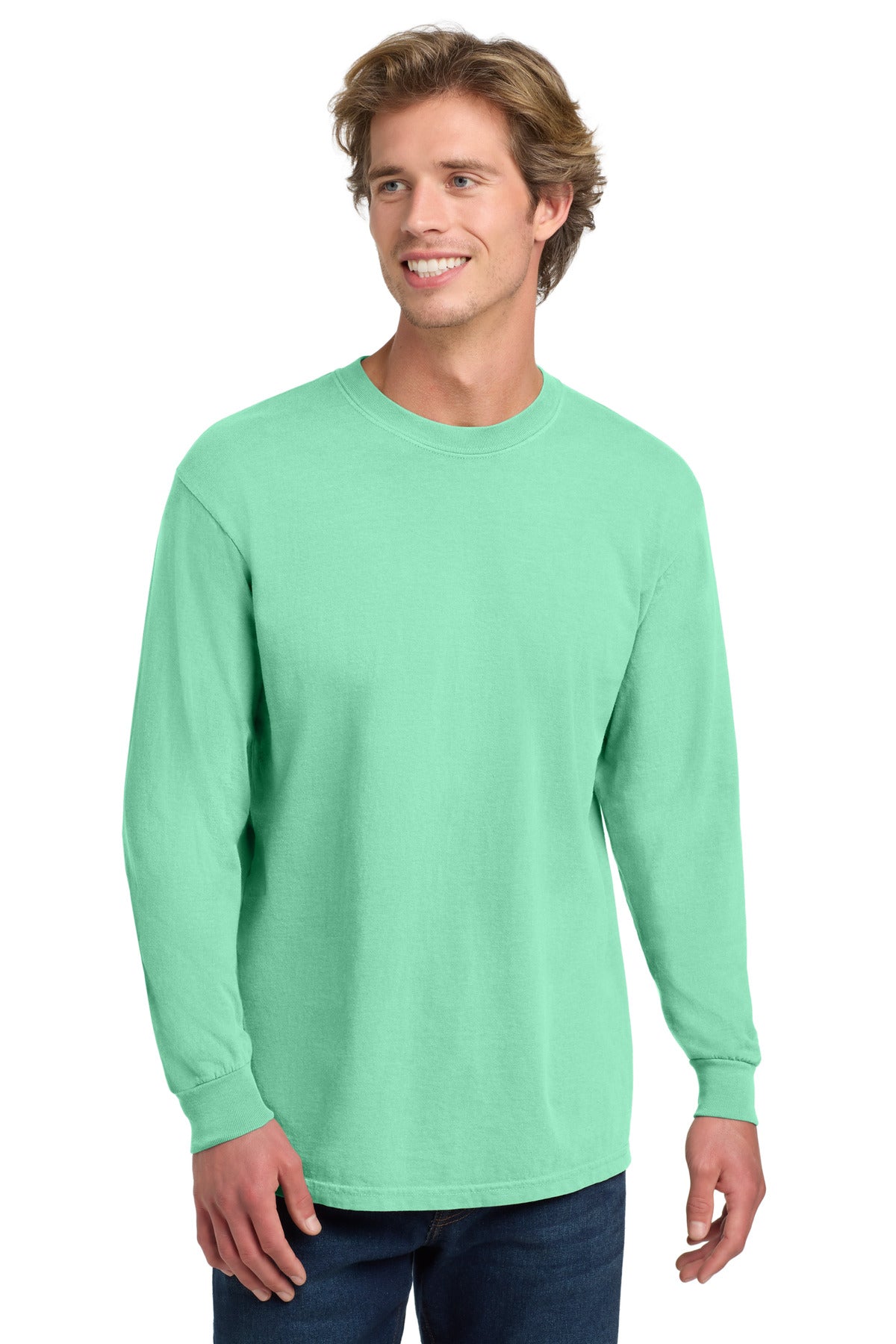 COMFORT COLORS    Heavyweight Ring Spun Long Sleeve Tee. 6014
