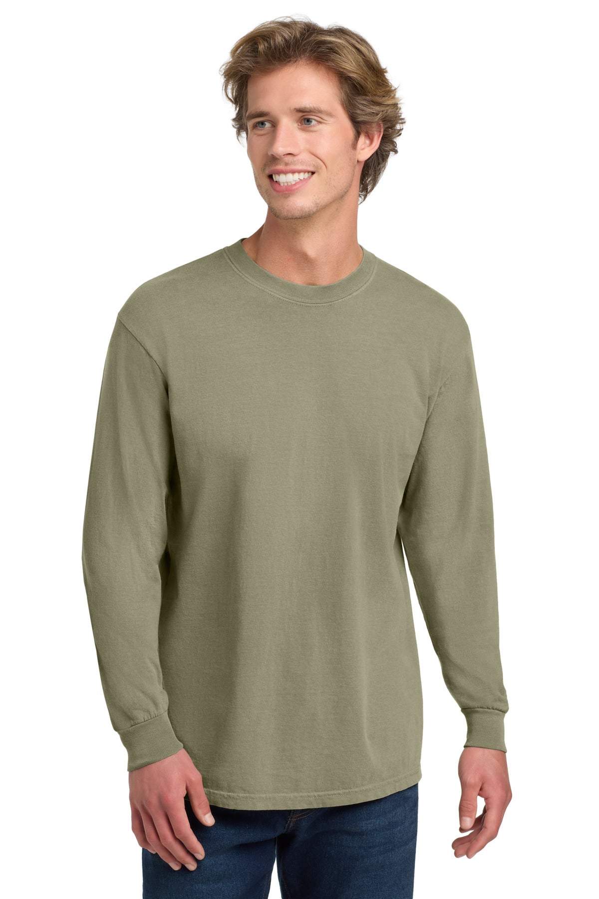 COMFORT COLORS    Heavyweight Ring Spun Long Sleeve Tee. 6014