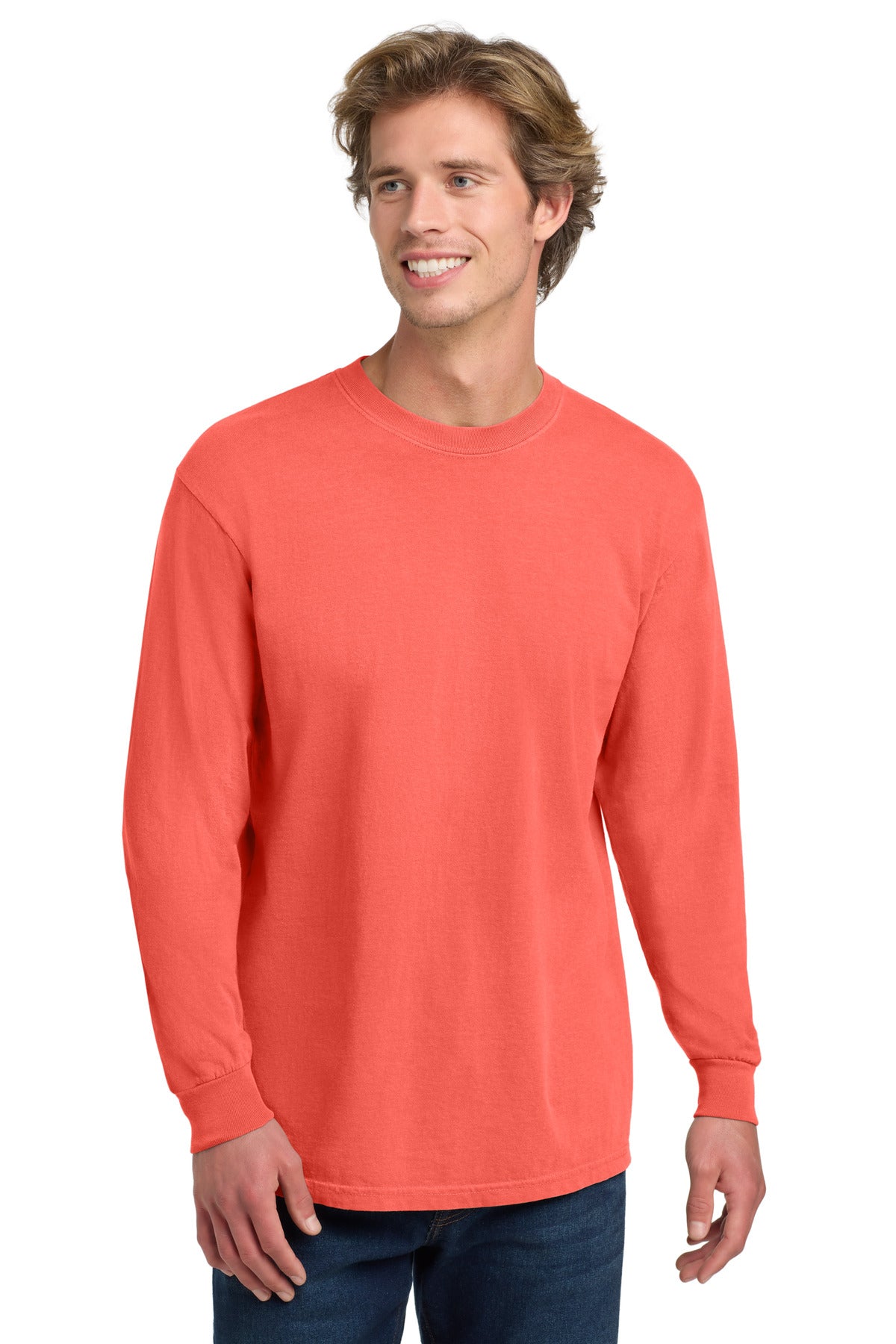 COMFORT COLORS    Heavyweight Ring Spun Long Sleeve Tee. 6014