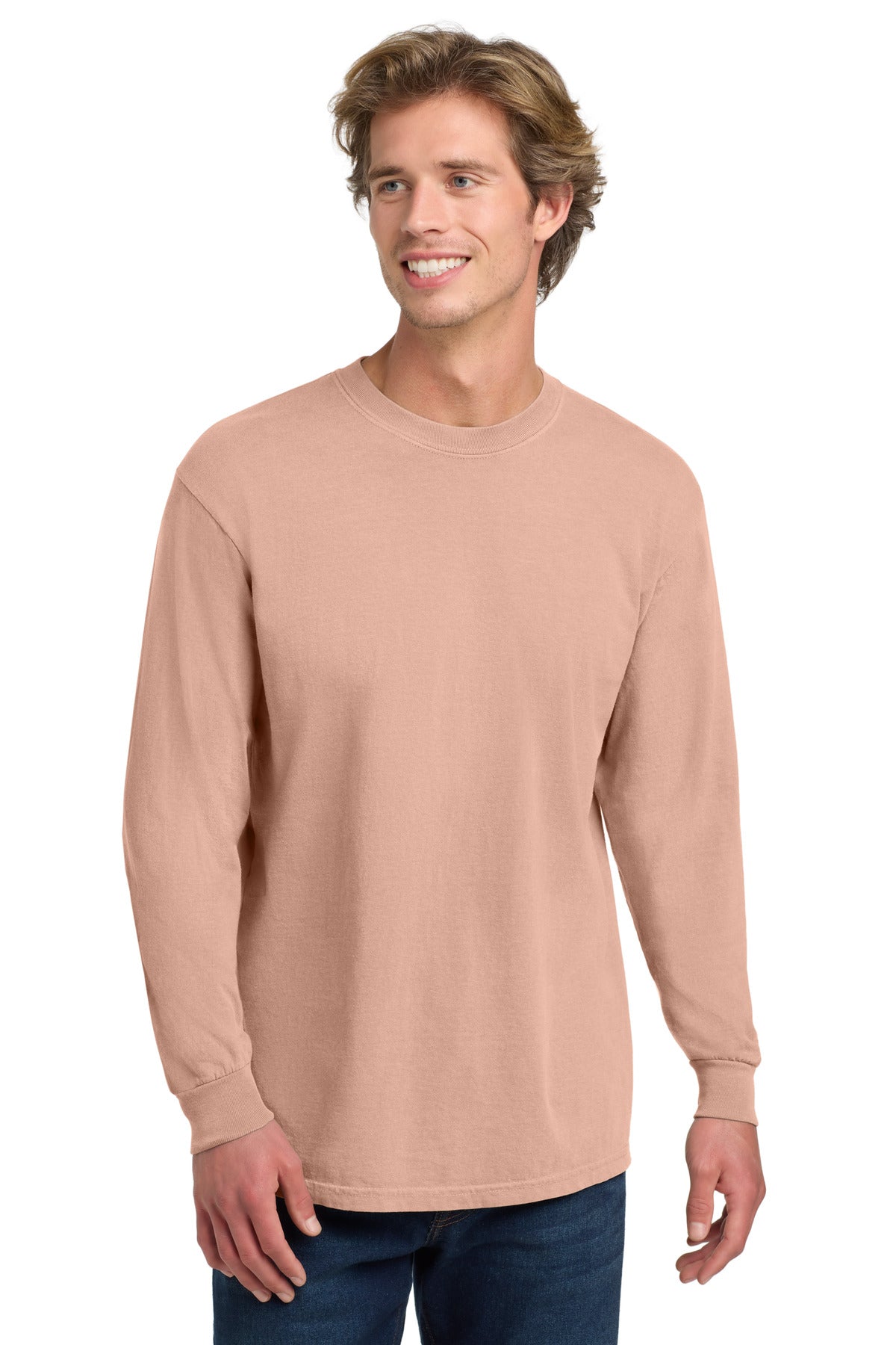 COMFORT COLORS    Heavyweight Ring Spun Long Sleeve Tee. 6014